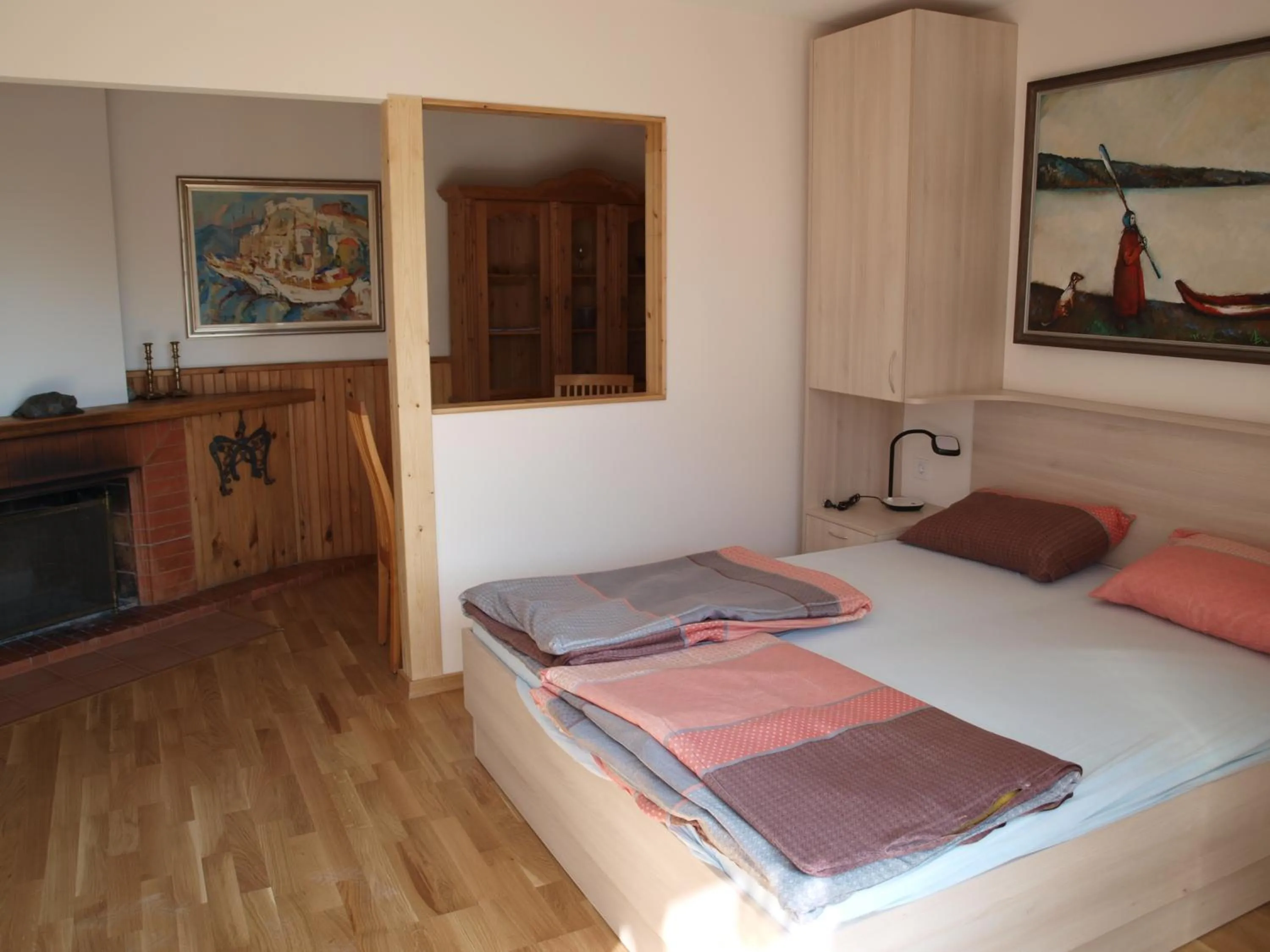 Bed in Haus Artas