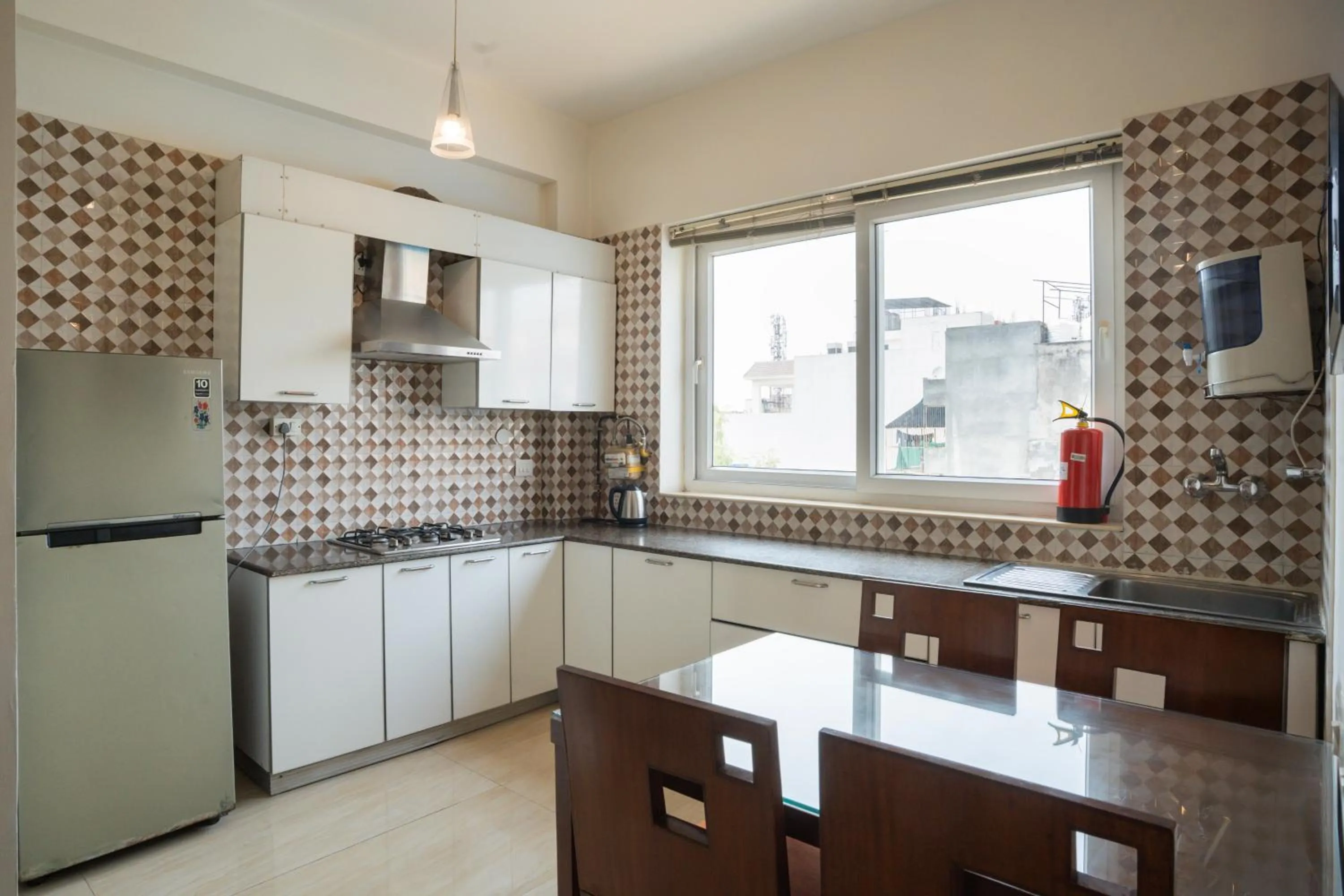 kitchen in Ahuja Residency Noida