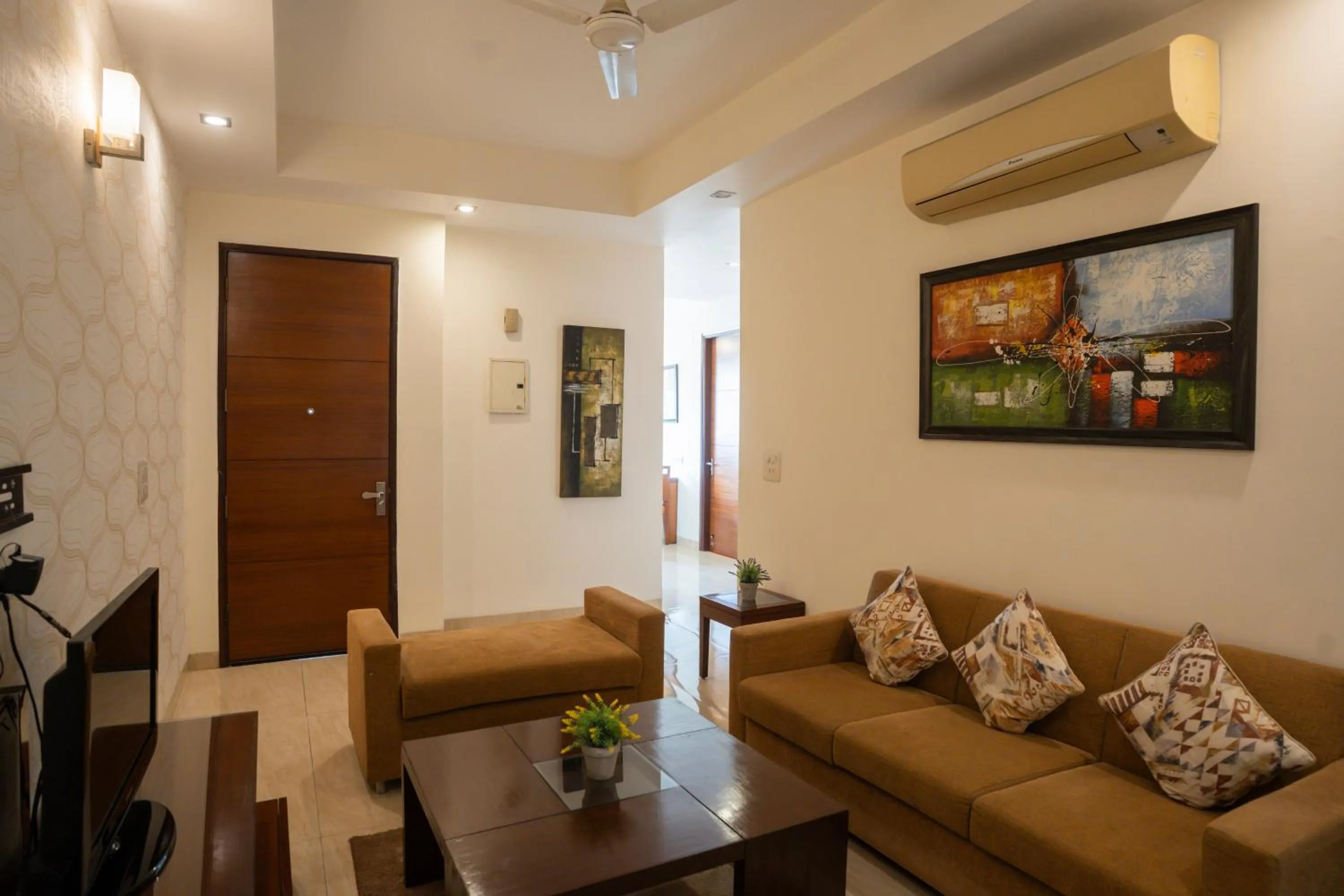 Living room in Ahuja Residency Noida