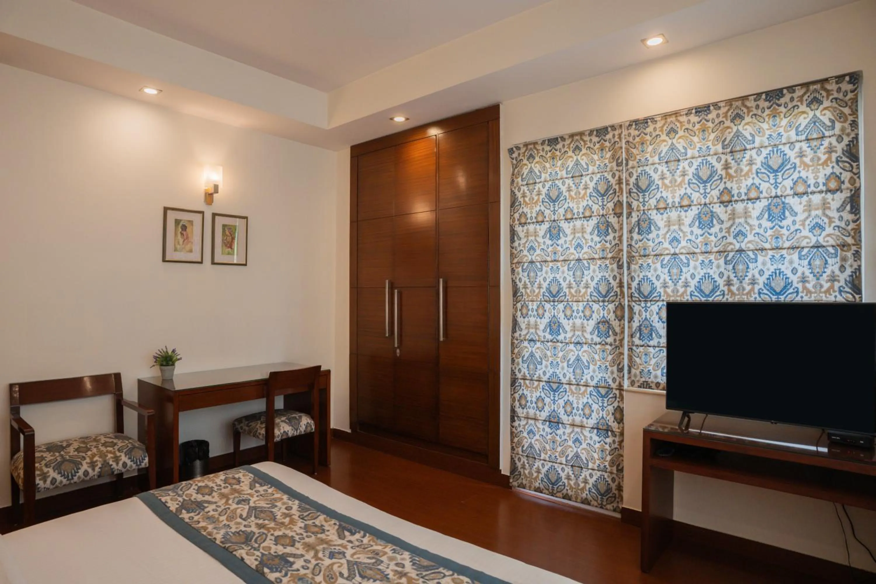 Bedroom, Bed in Ahuja Residency Noida