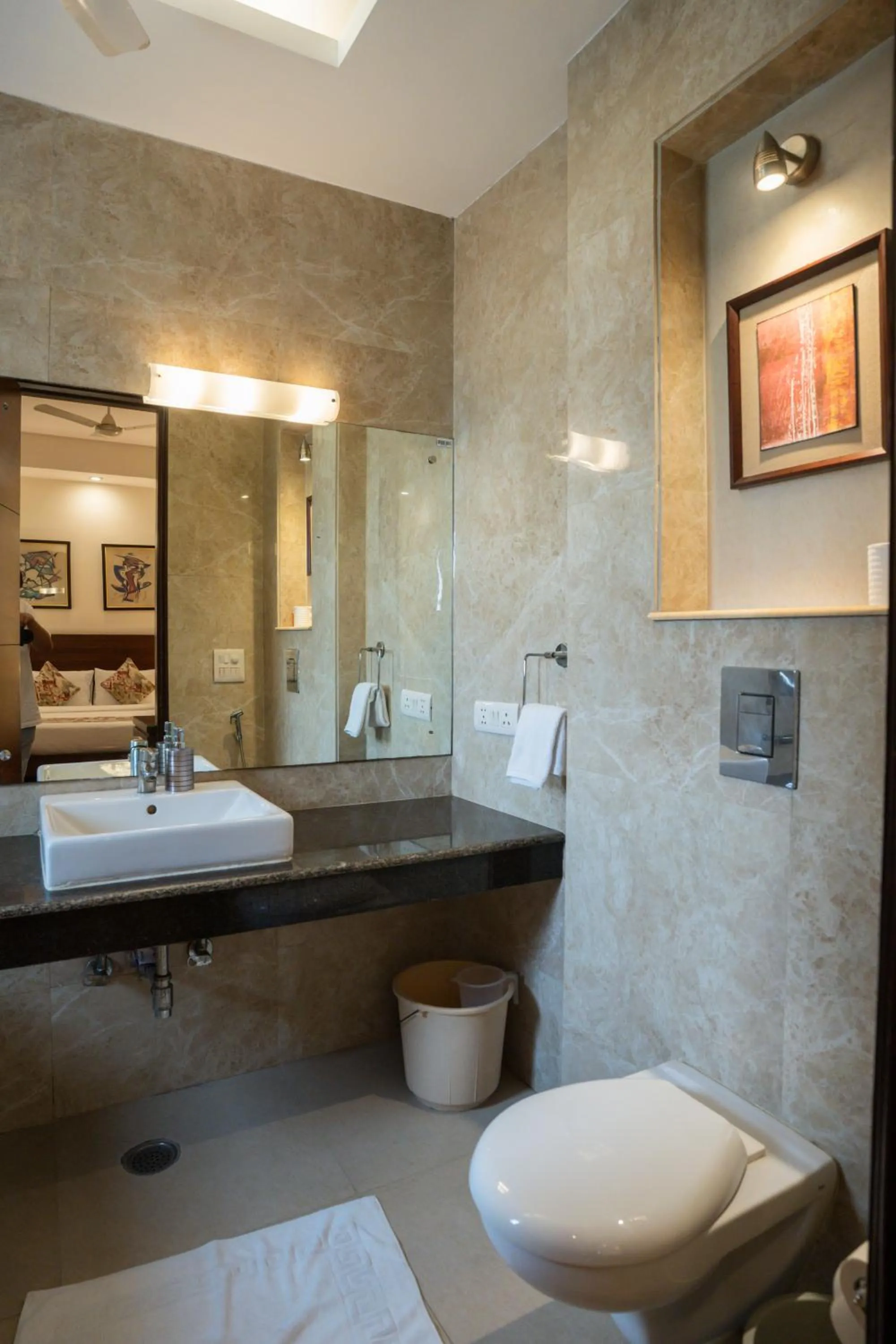 Bathroom in Ahuja Residency Noida