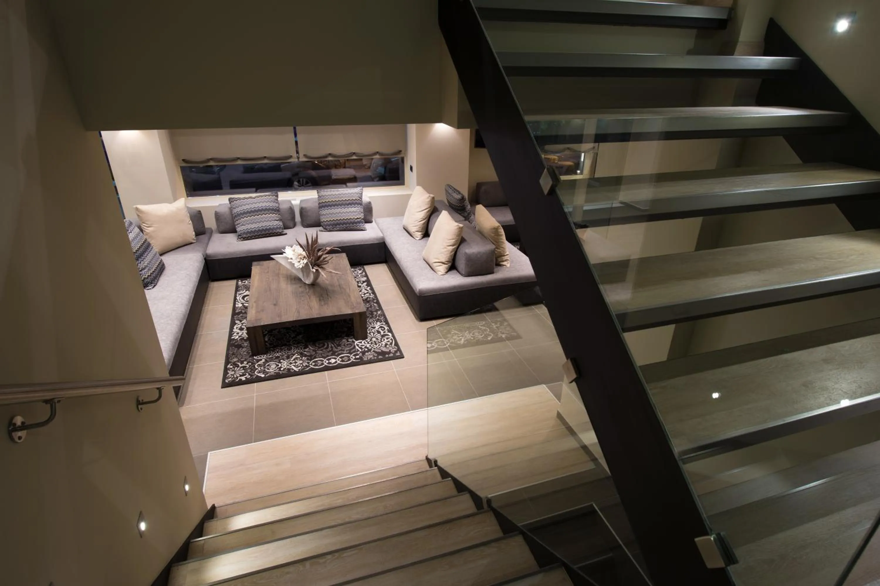 Seating area in Castello City