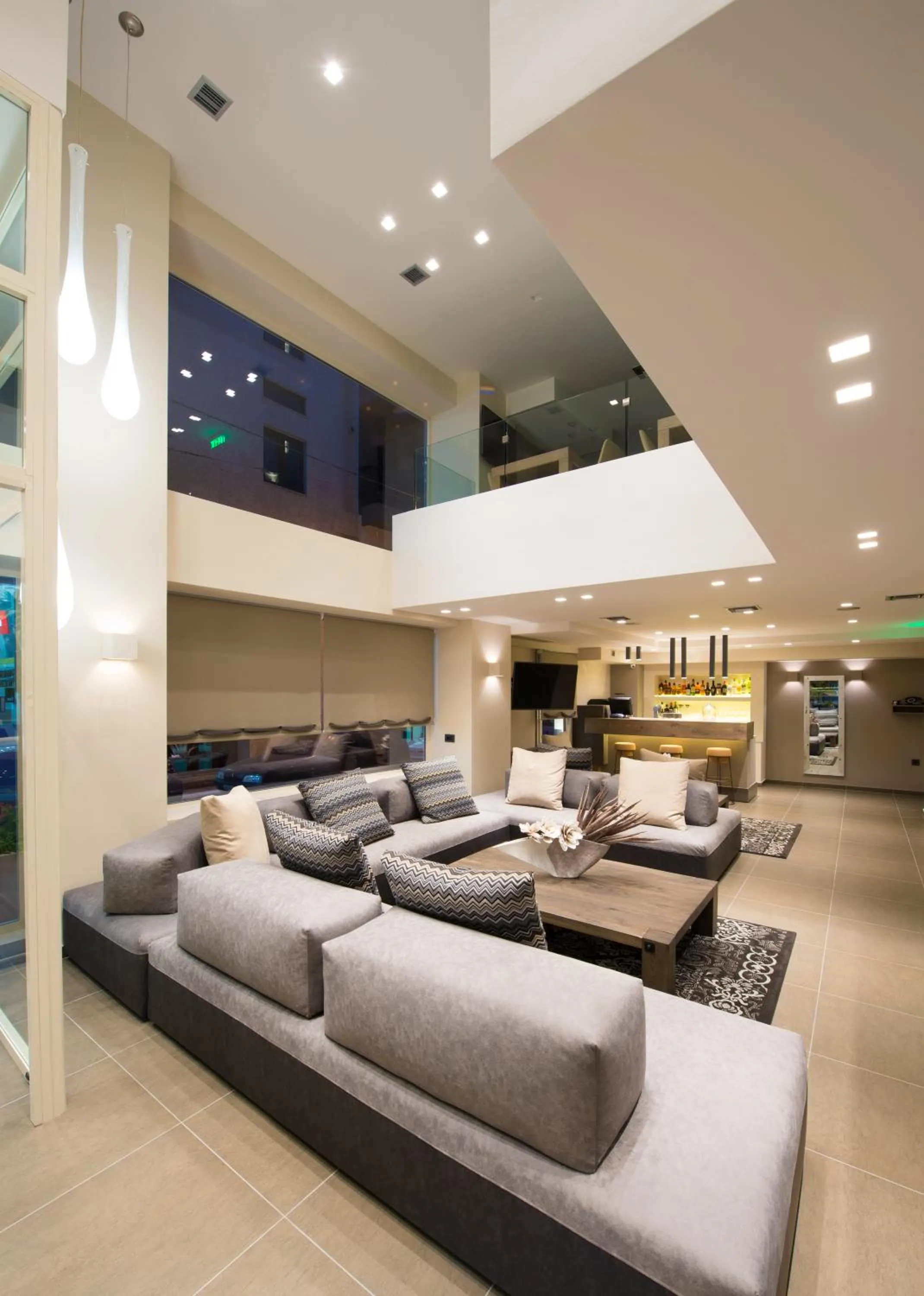 Seating area in Castello City