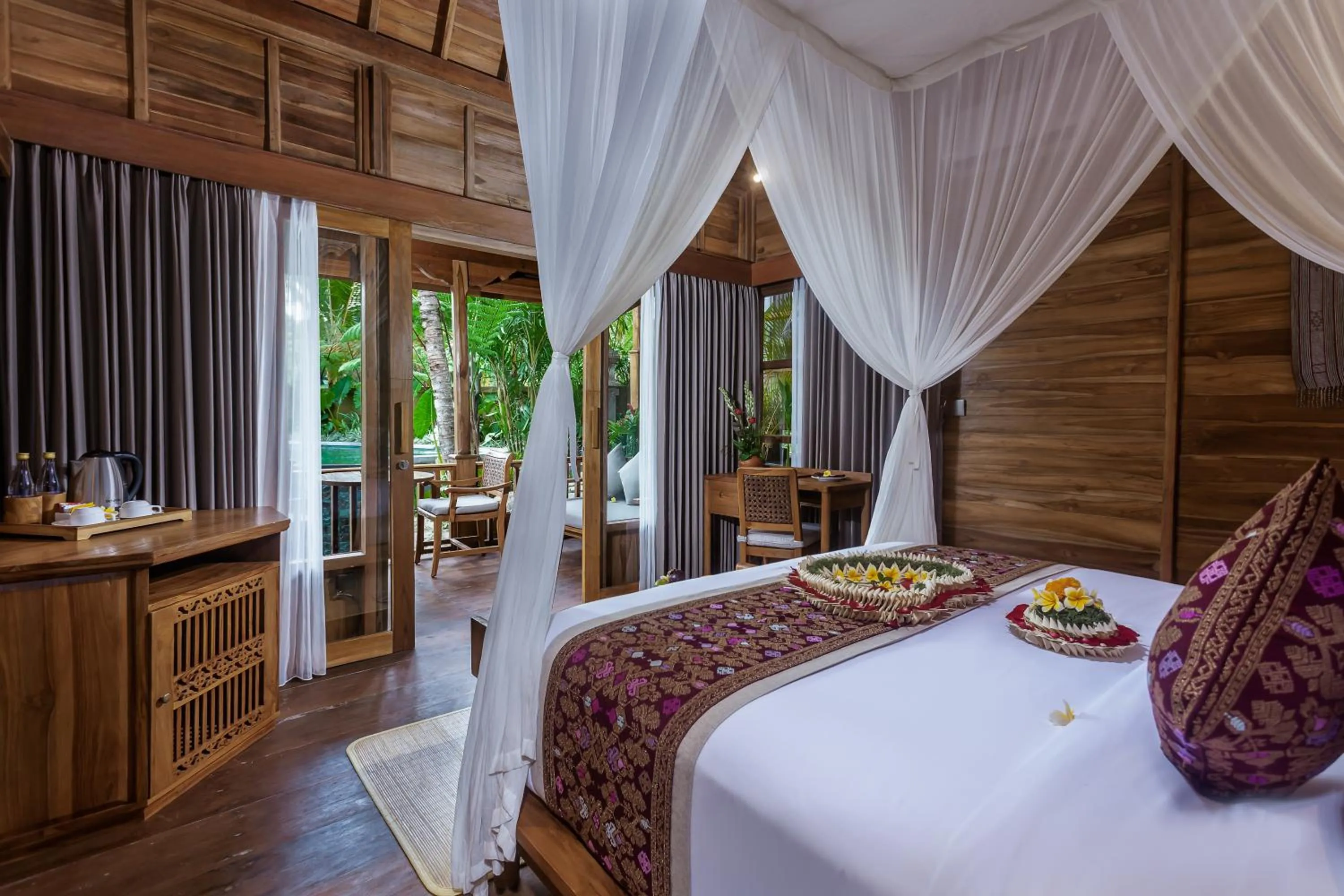 View (from property/room), Bed in Edge of Ubud by GenuineHost