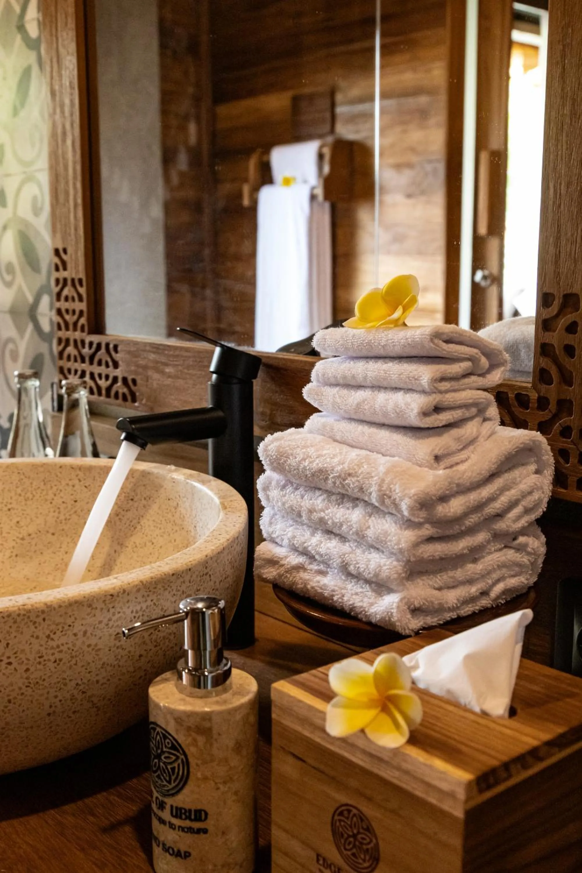 towels in Edge of Ubud by GenuineHost