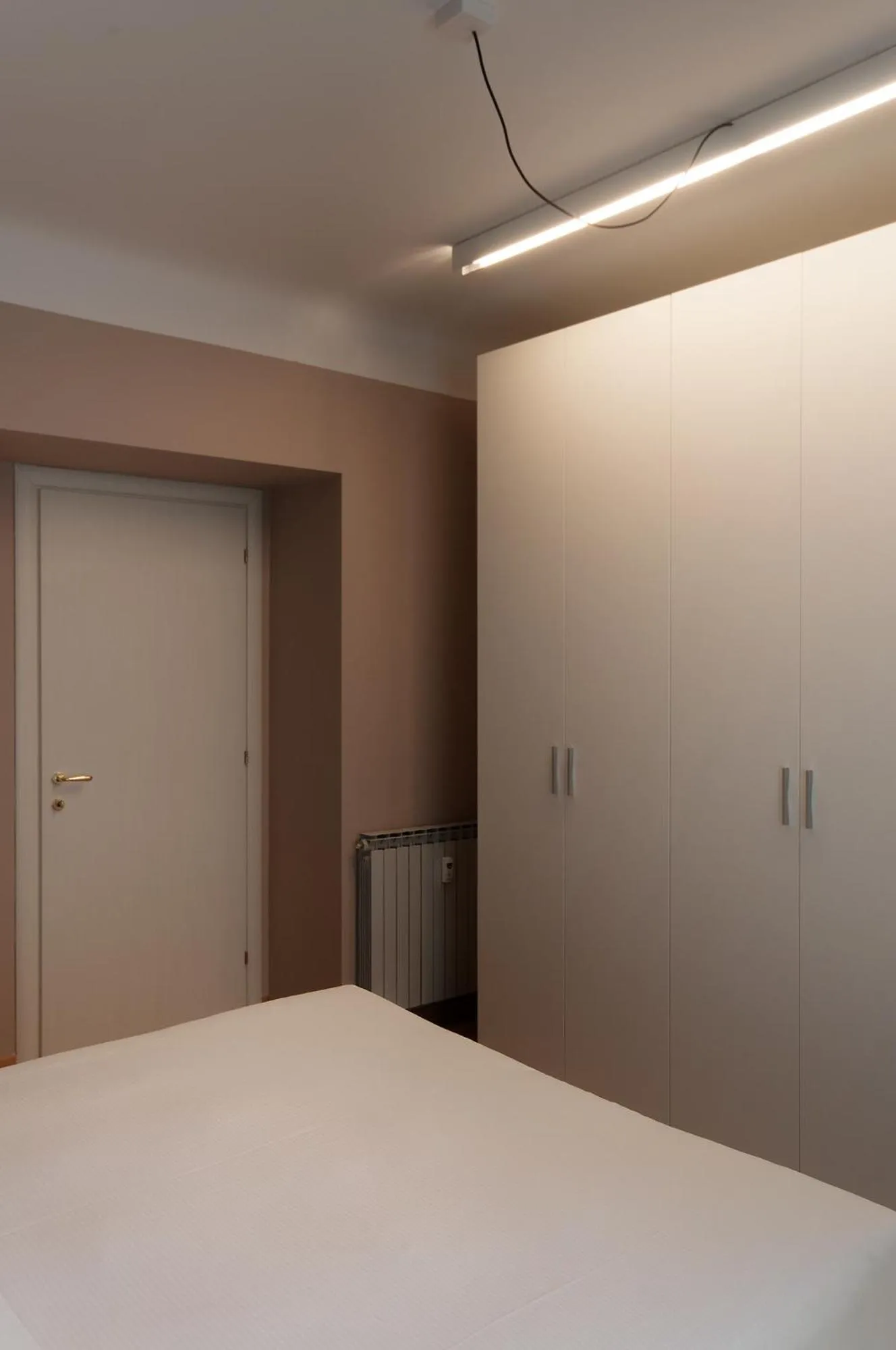 Decorative detail, Bed in Fifty Eight Suite Milan Center