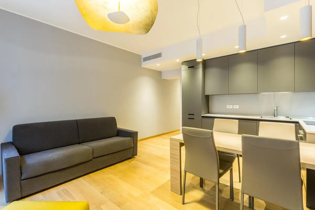 Living room in Fifty Eight Suite Milan Center