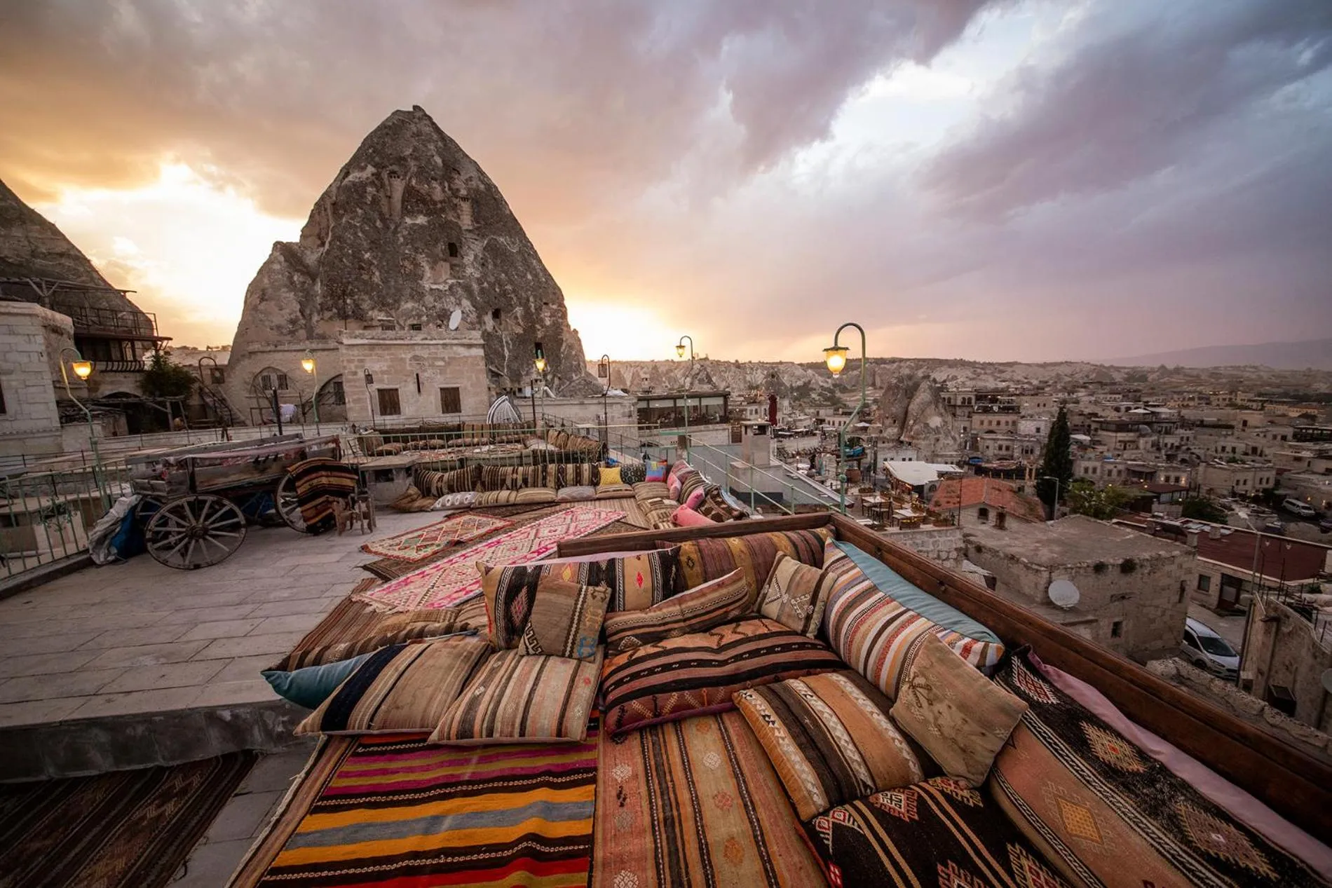Balcony/Terrace in Charming Cave Hotel