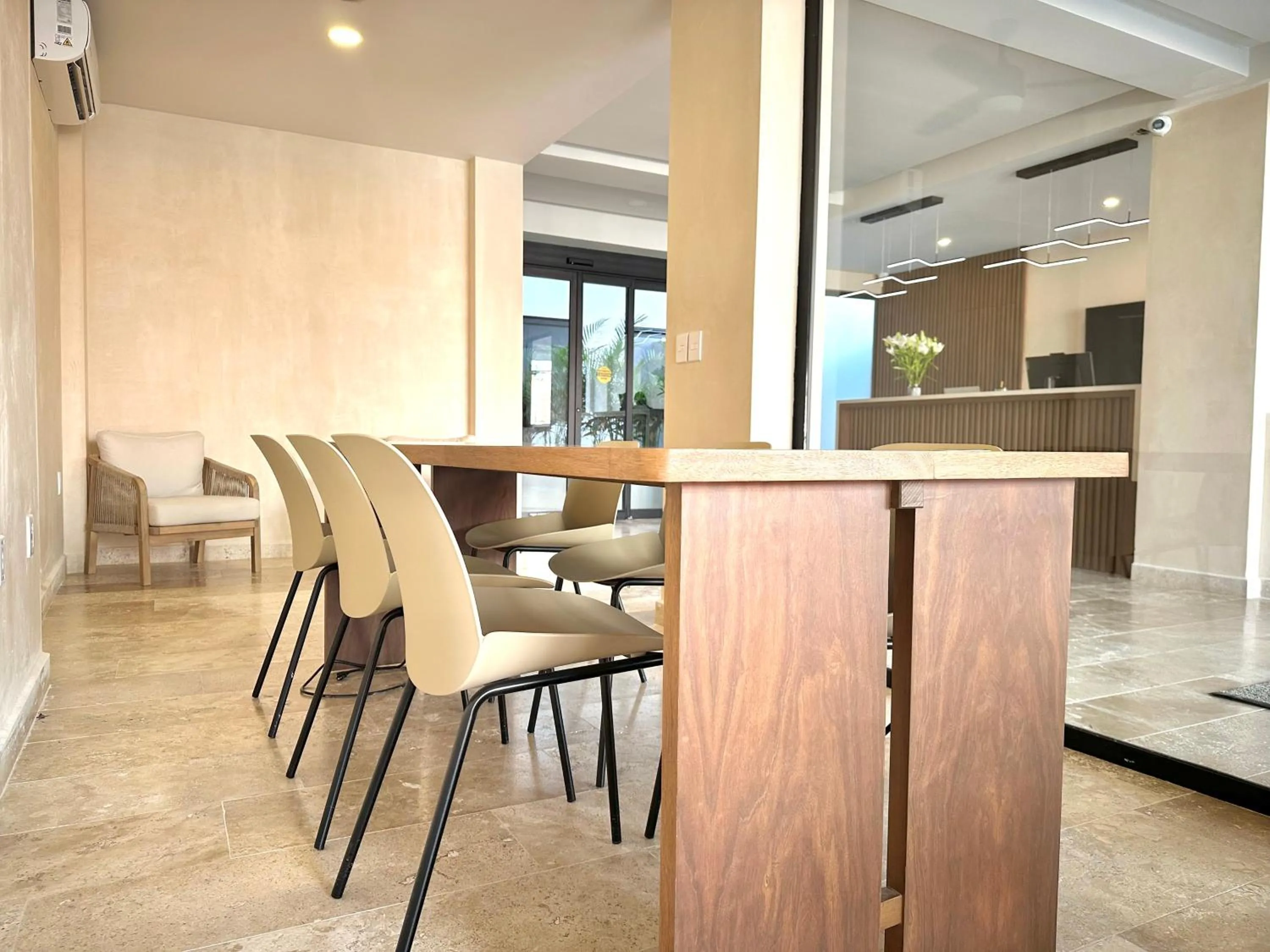 Lobby or reception in abba Suites Playa del Carmen