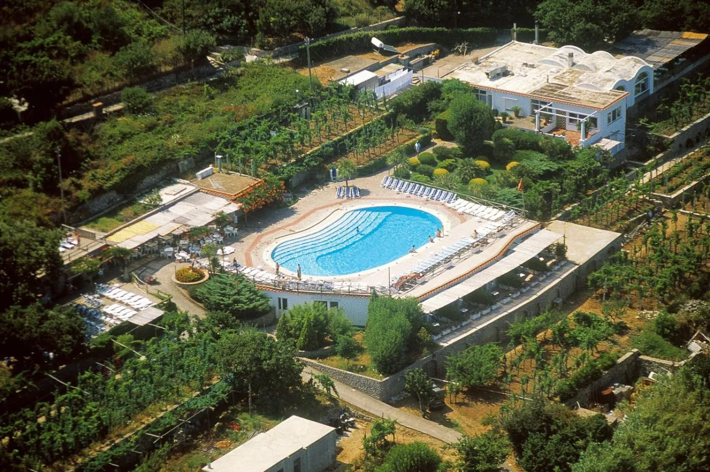 Bird's eye view in Da Gelsomina