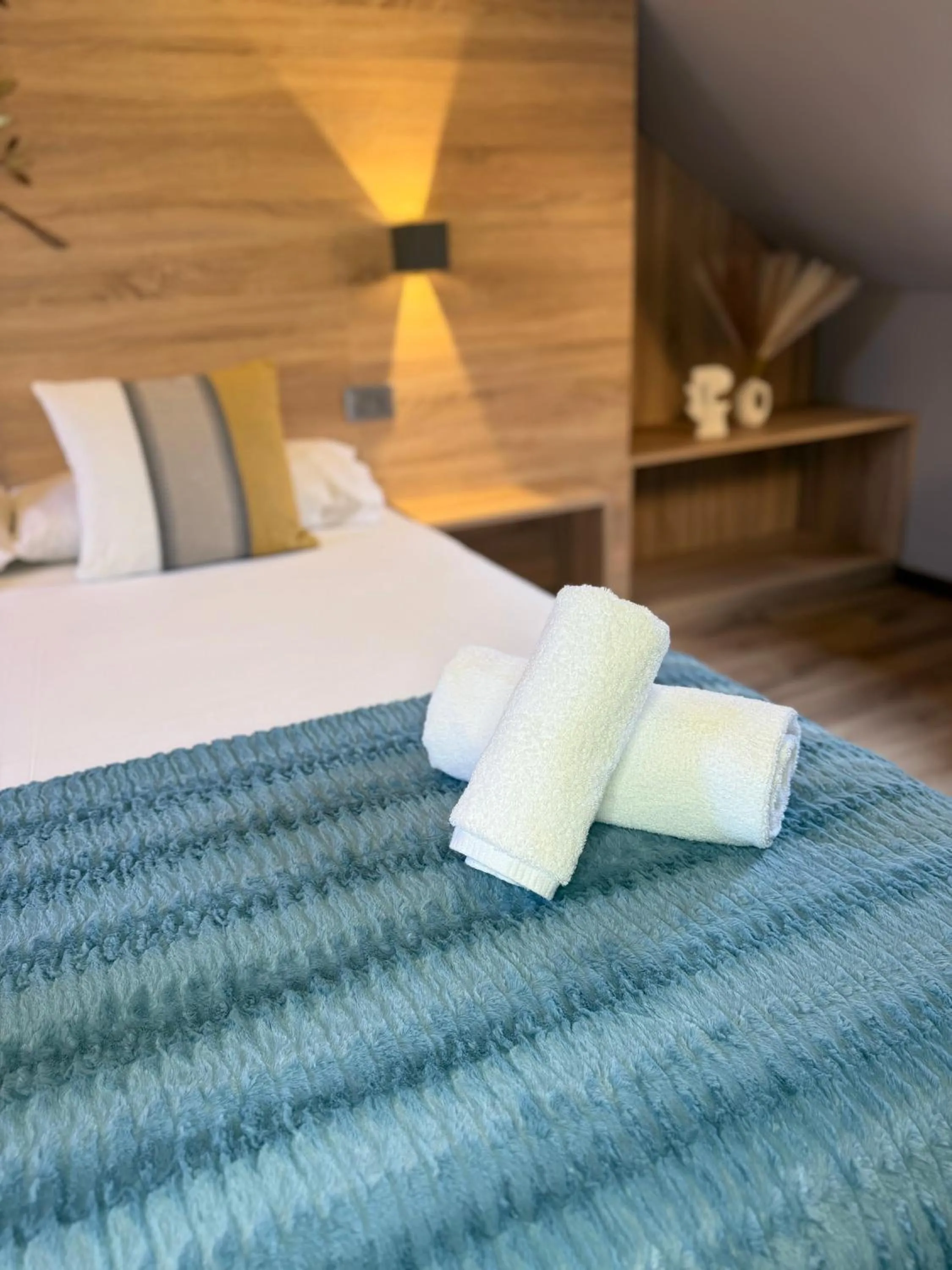 Bed in Hotel Restaurante Isape GBC