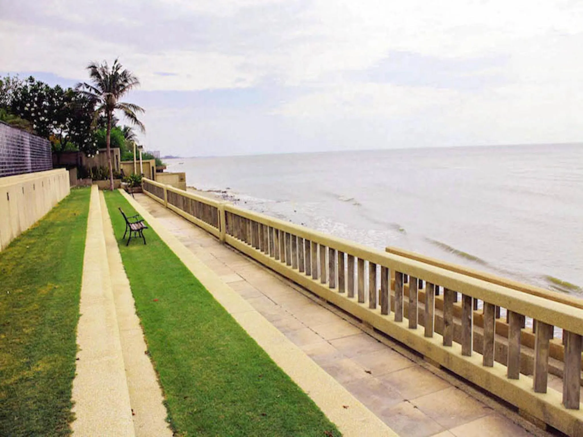 Beach in The Trust Pool & Garden Hua Hin