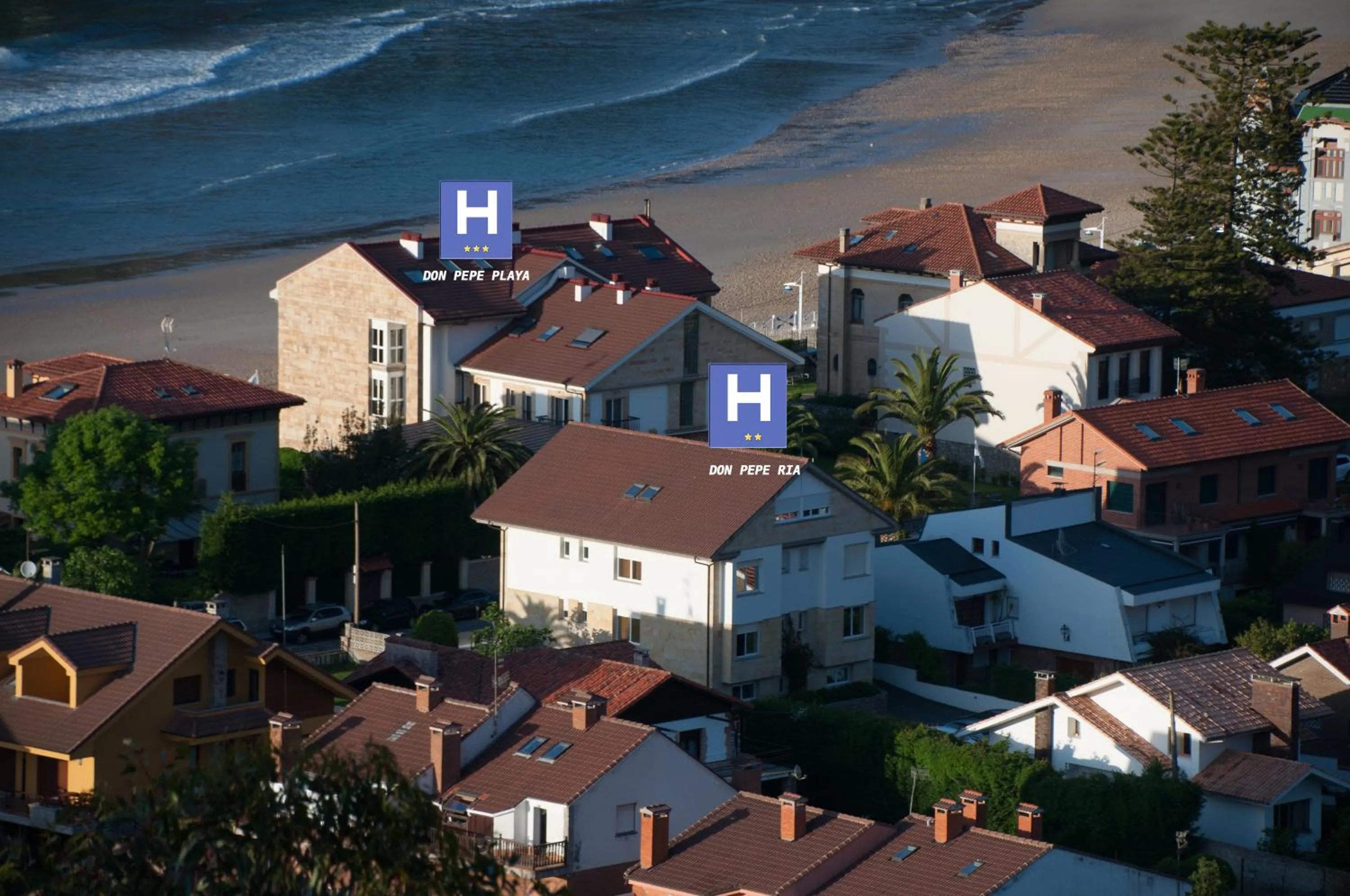 Bird's eye view in Hotel Don Pepe Ria