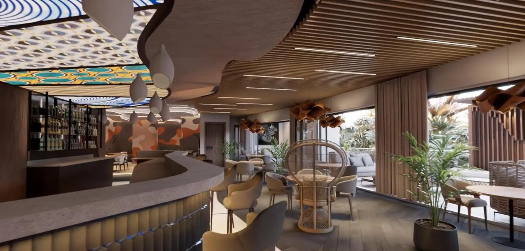 Restaurant/places to eat in Onomo Allure Abuja AATC Hotel