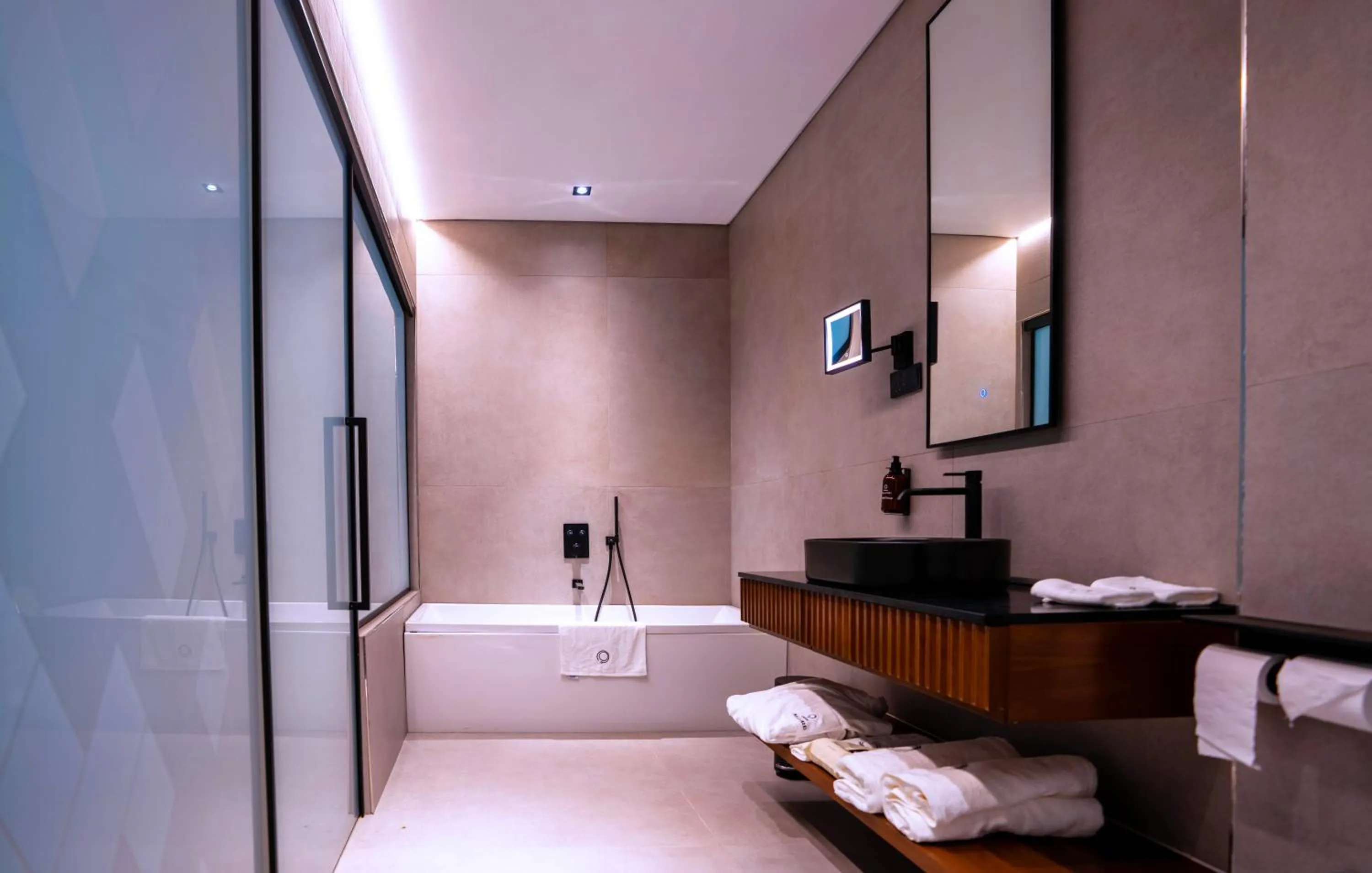 Bathroom in Onomo Allure Abuja AATC Hotel