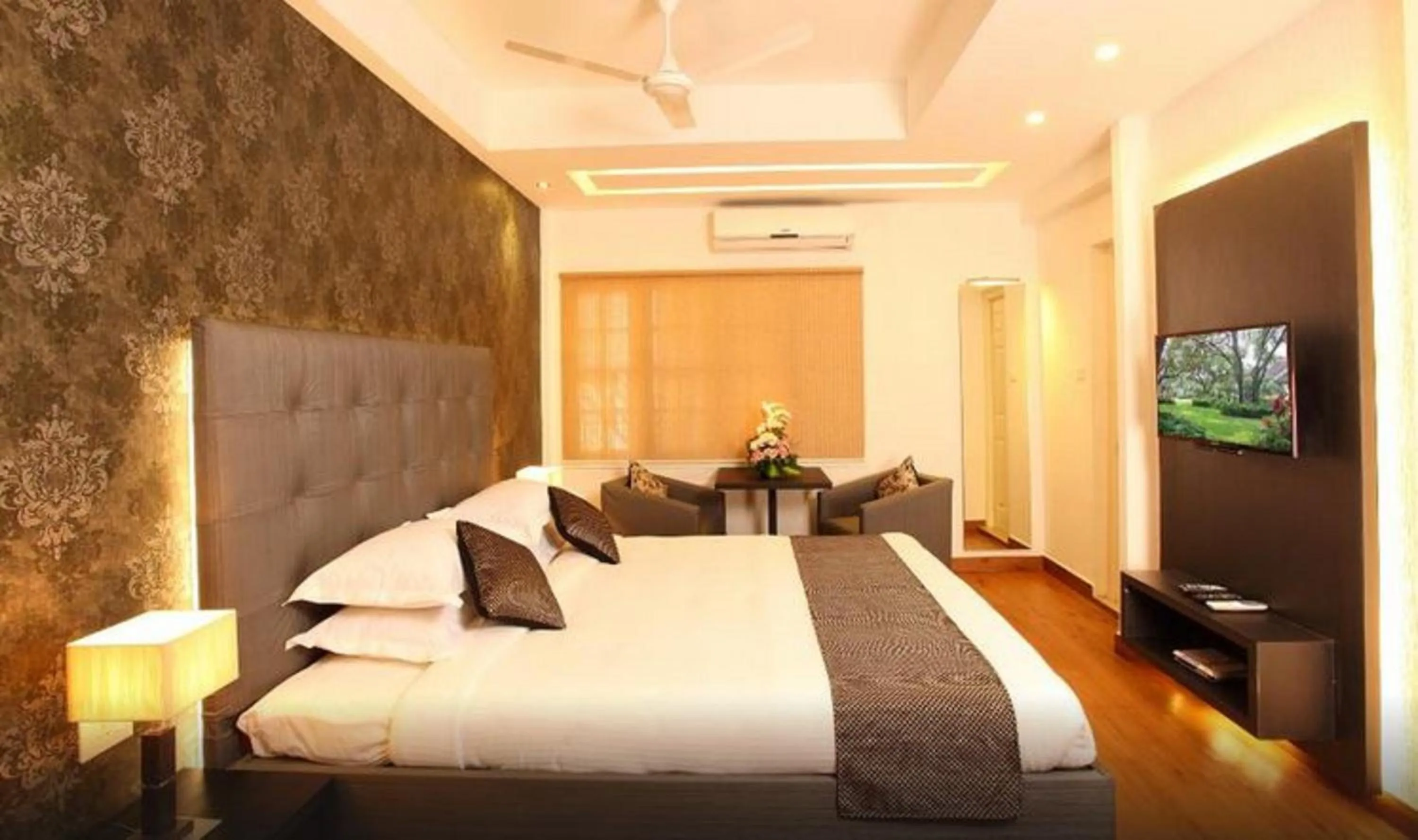 Photo of the whole room, Bed in Hotel Luciya Palace