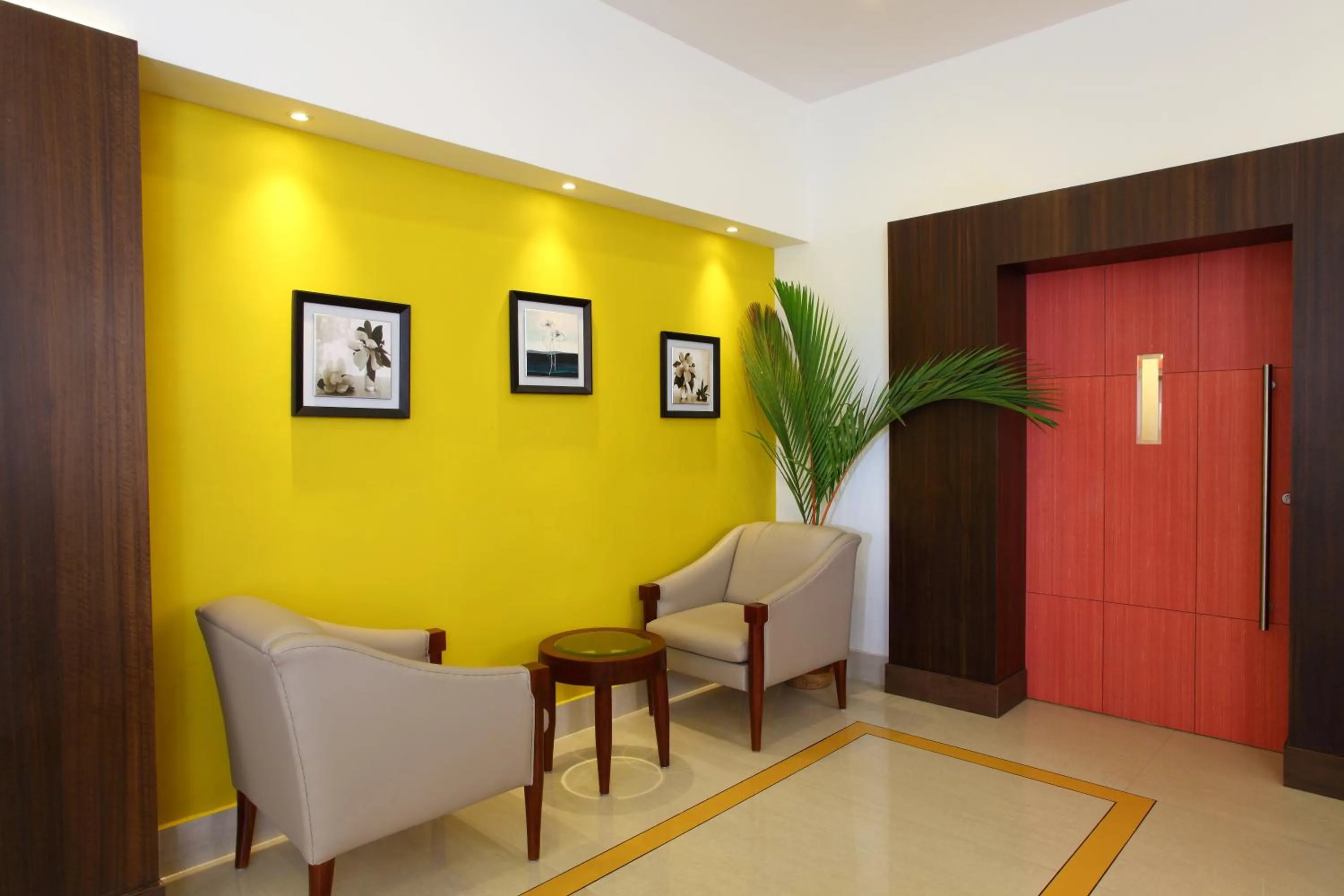 Lobby or reception in Hotel Luciya Palace