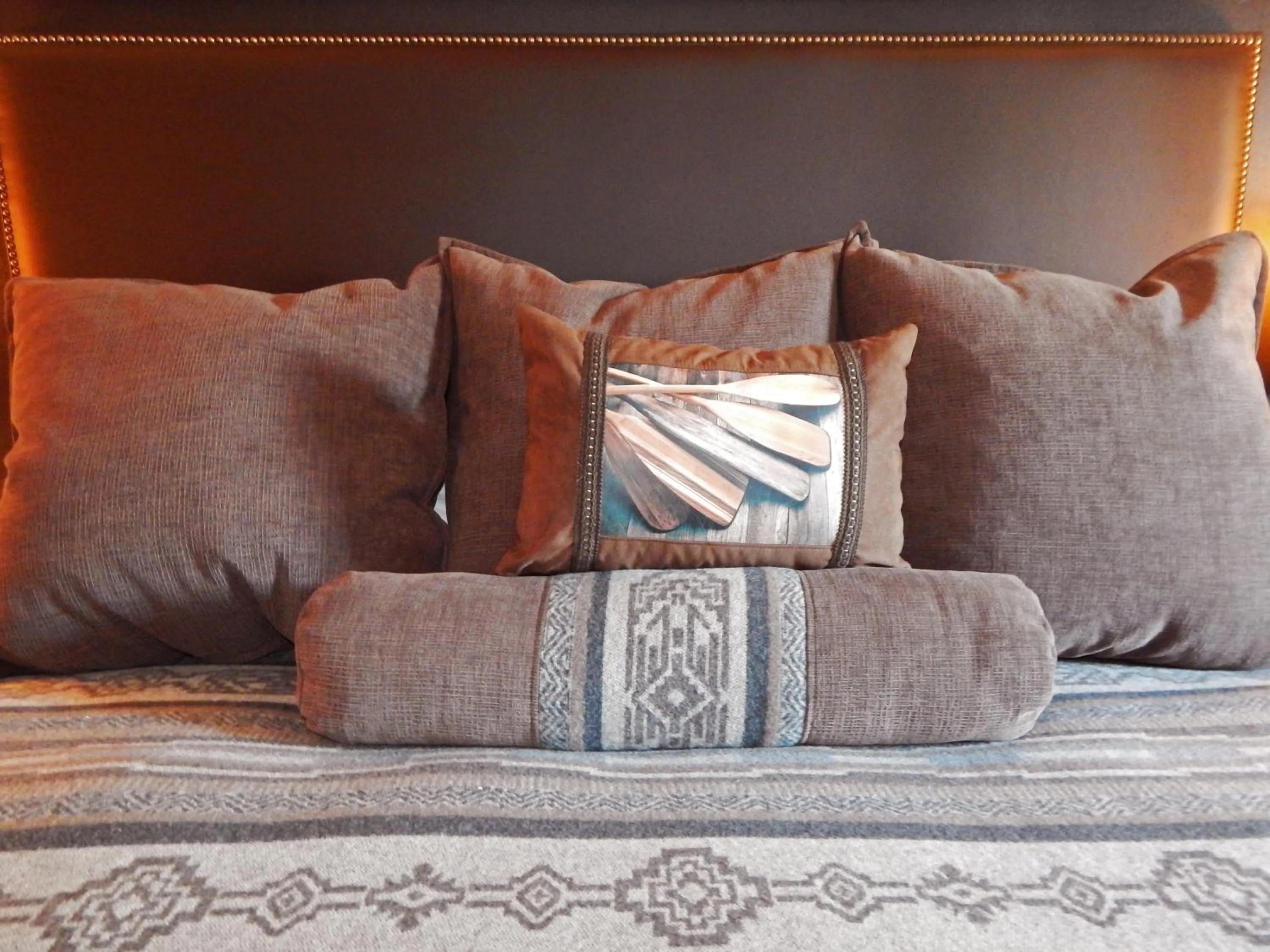 Bed in Copper River Inn