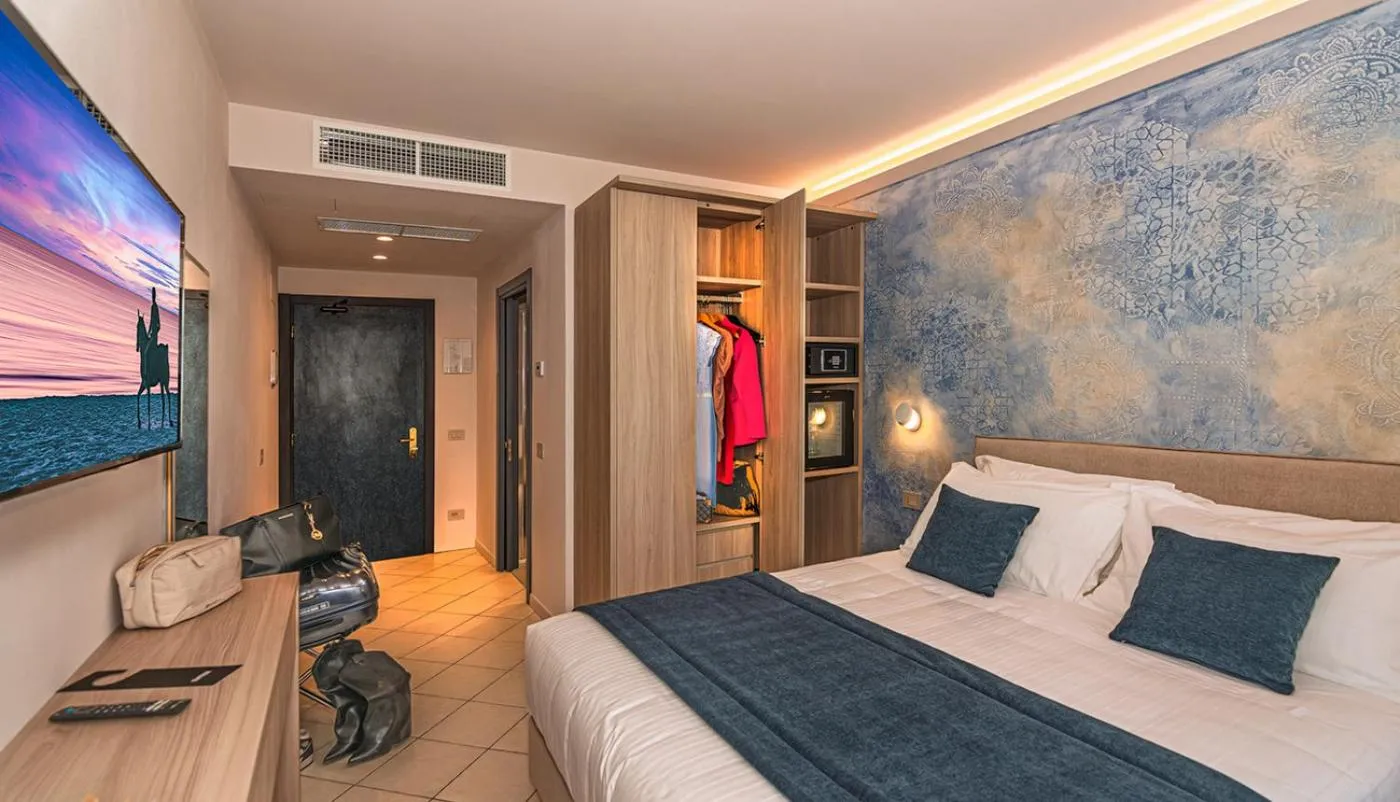 Bed in Hotel Harmony-Smile