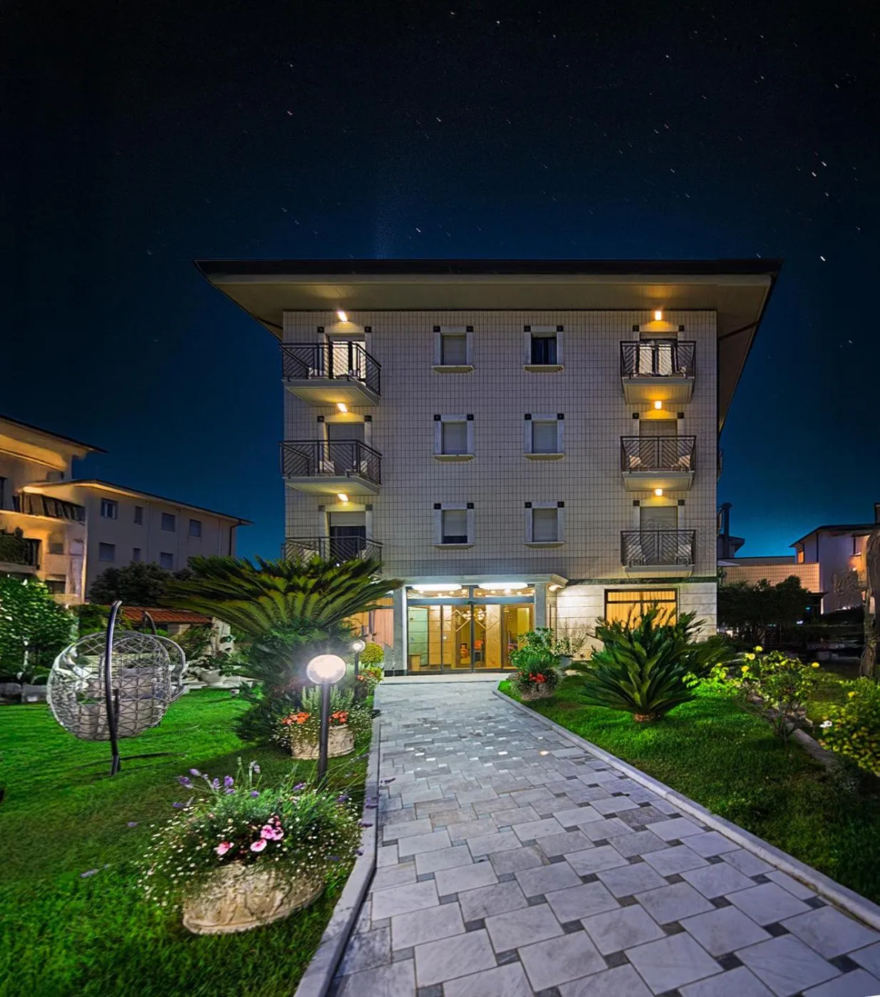 Property building in Hotel Harmony-Smile