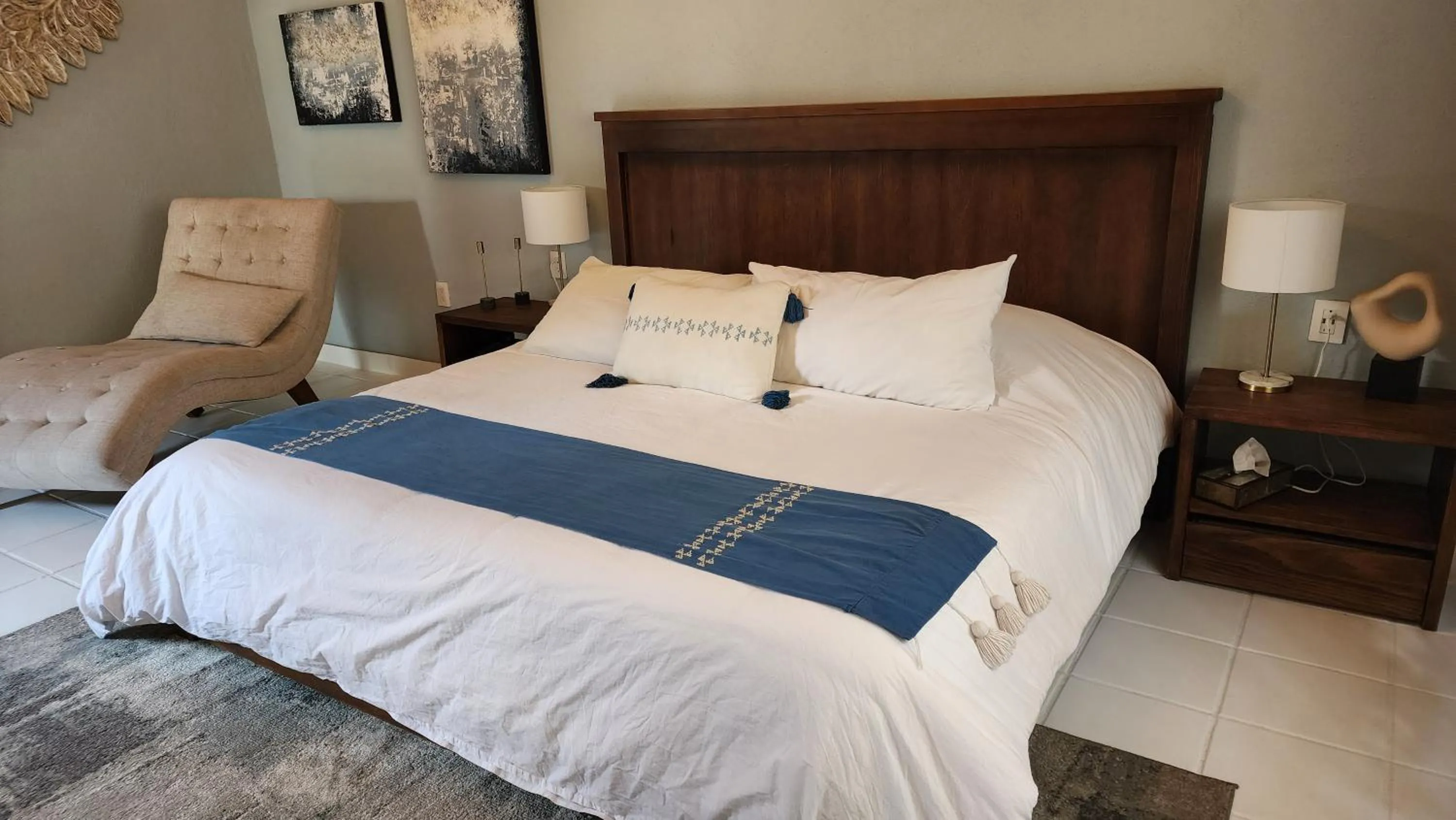 Bed in Mansion San Miguel