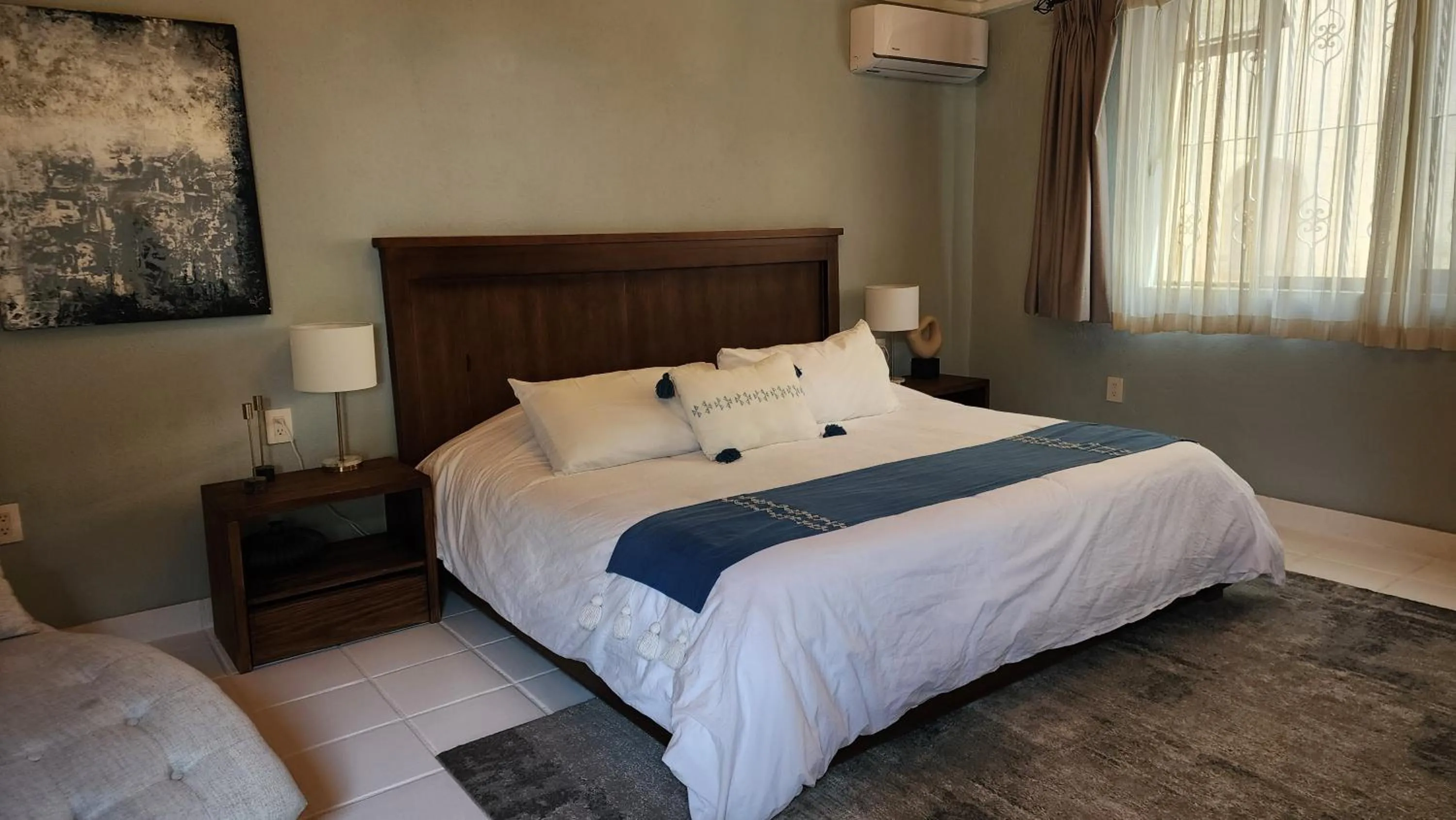 Bed in Mansion San Miguel