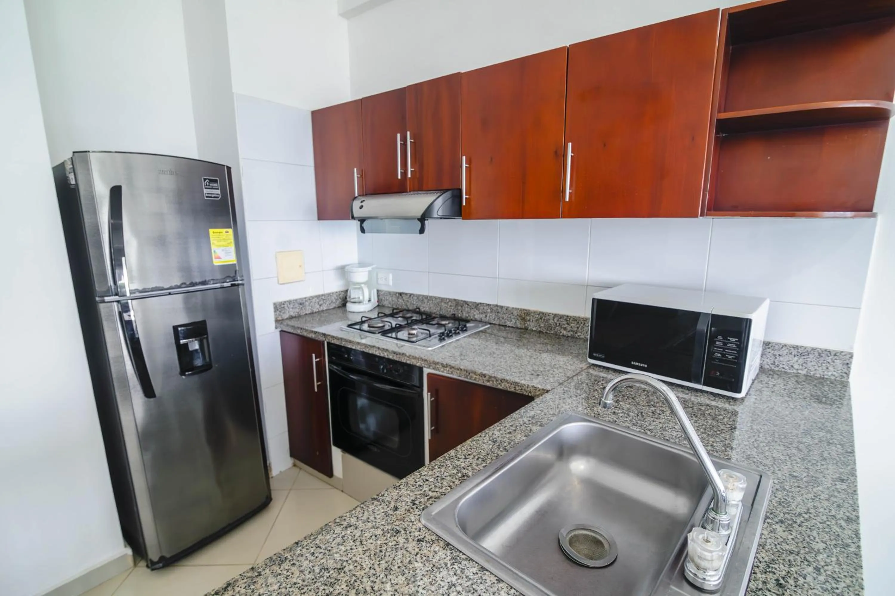 Kitchen or kitchenette in Apartamento Unik Cartagena Edificio Poseidón