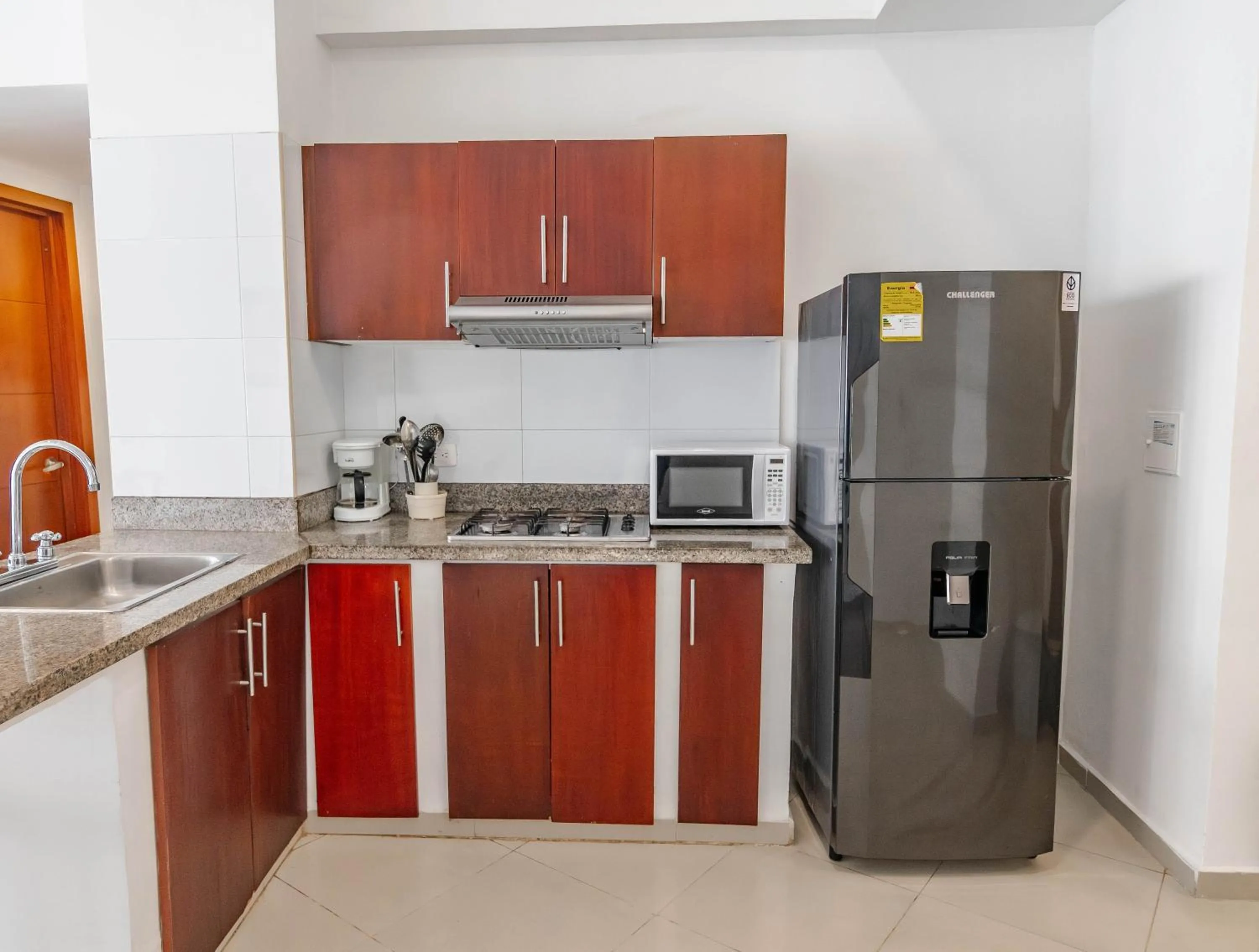 Kitchen or kitchenette in Apartamento Unik Cartagena Edificio Poseidón