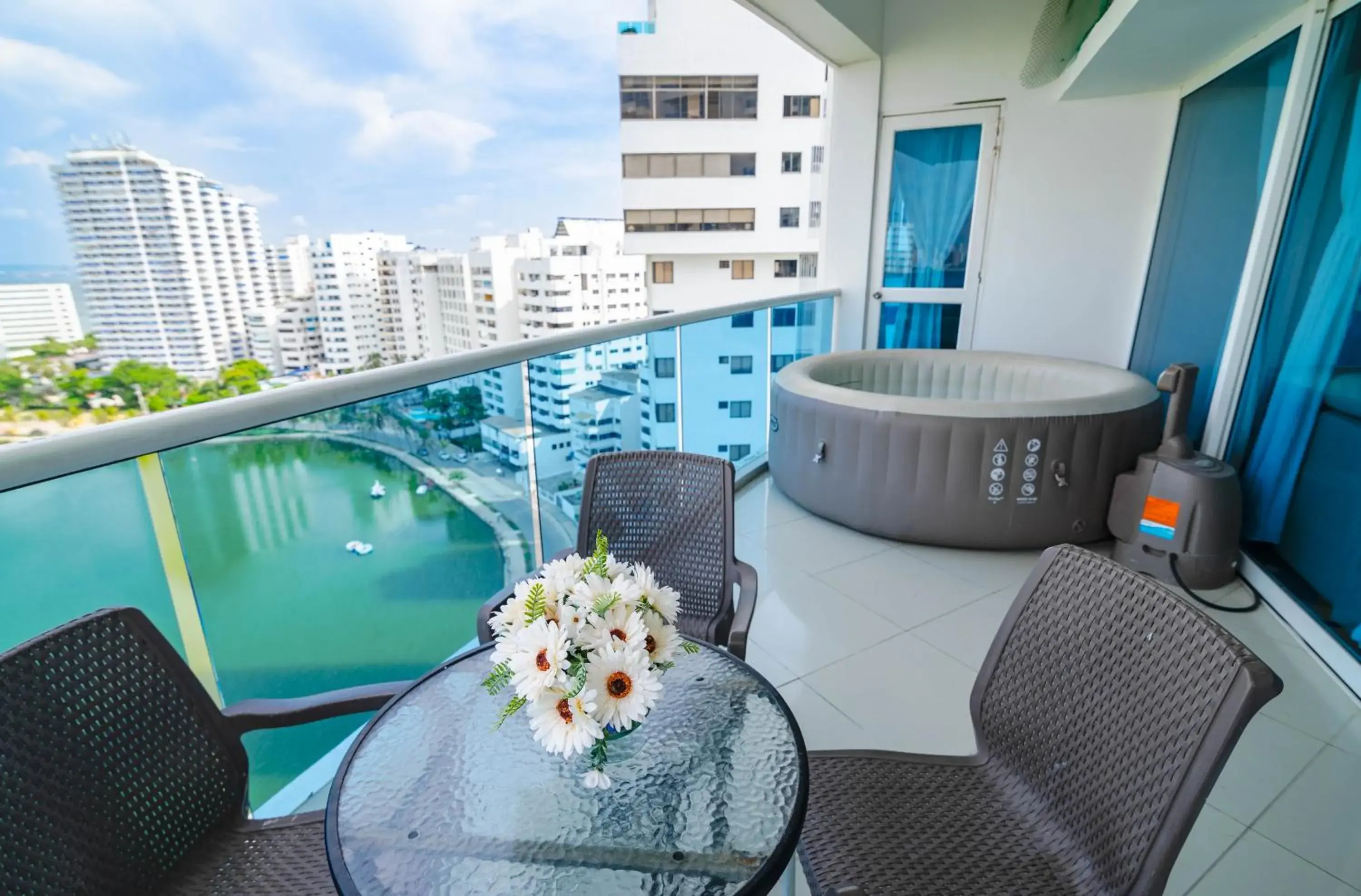 Apartment with Balcony in Apartamento Unik Cartagena Edificio Poseidón Apartment with Balcony in Apartamento Unik Cartagena Edificio Poseidón