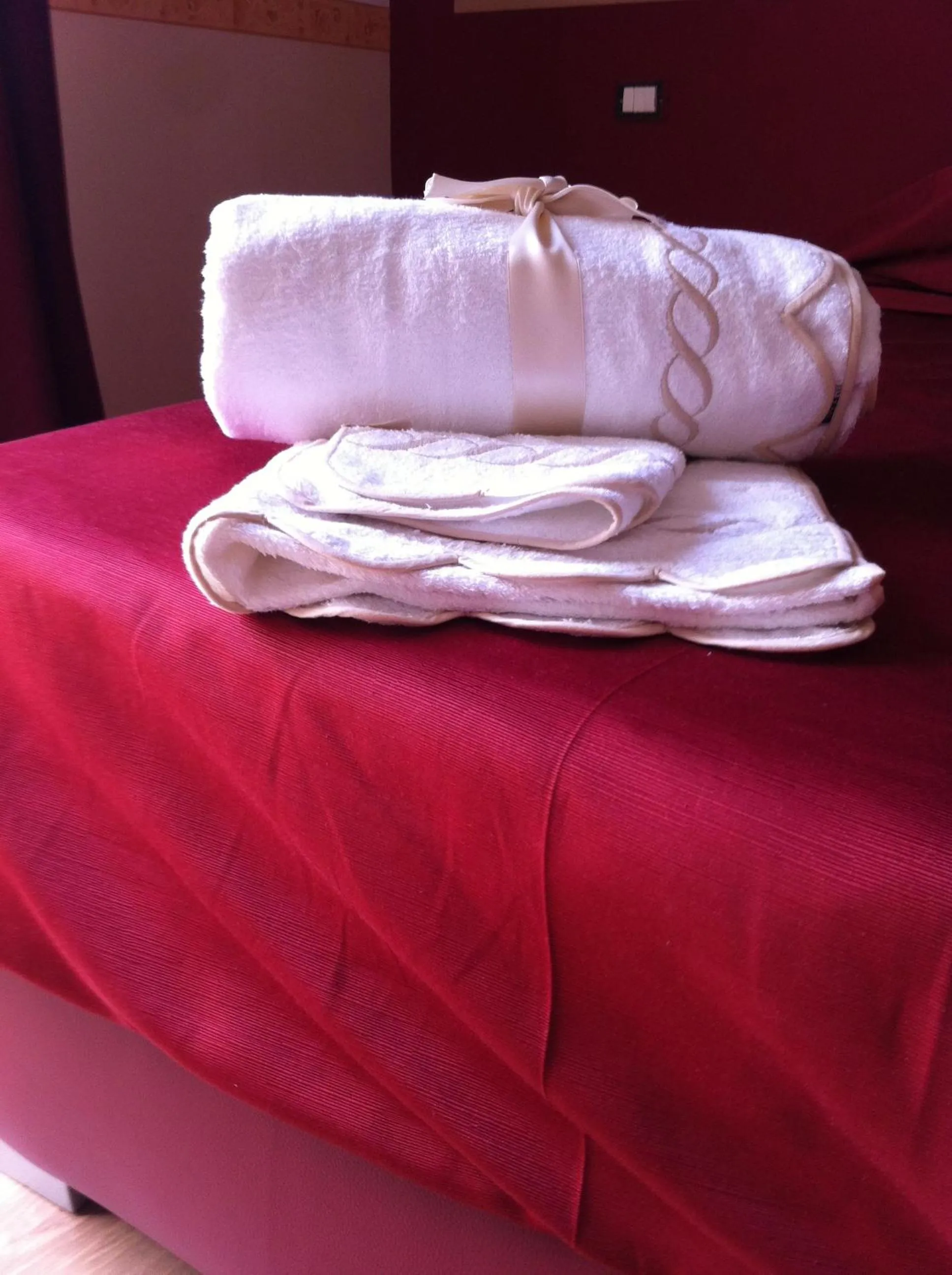 Decorative detail, Bed in B&B The Queens