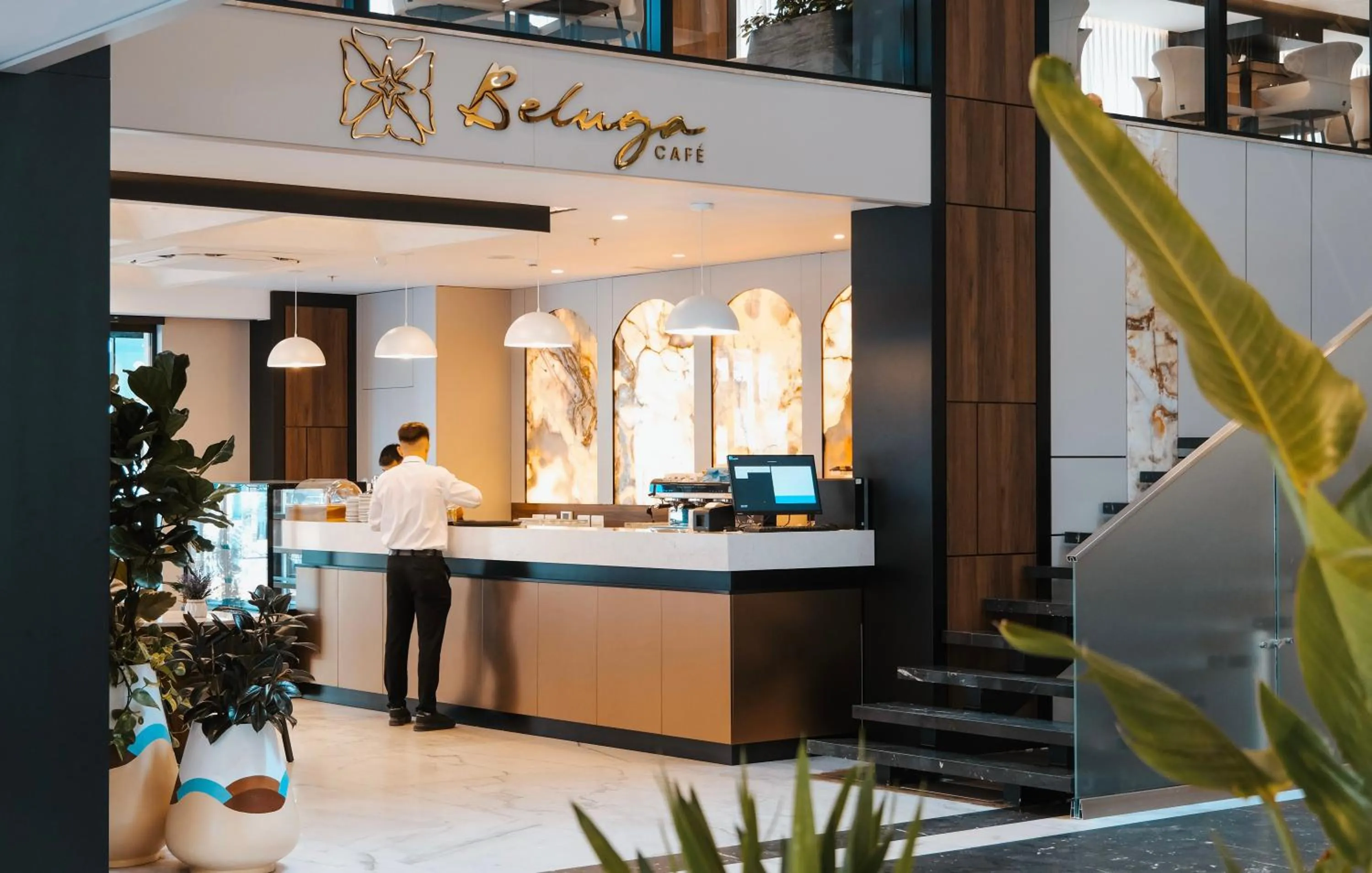 Lounge or bar in Grand VM Conference & SPA