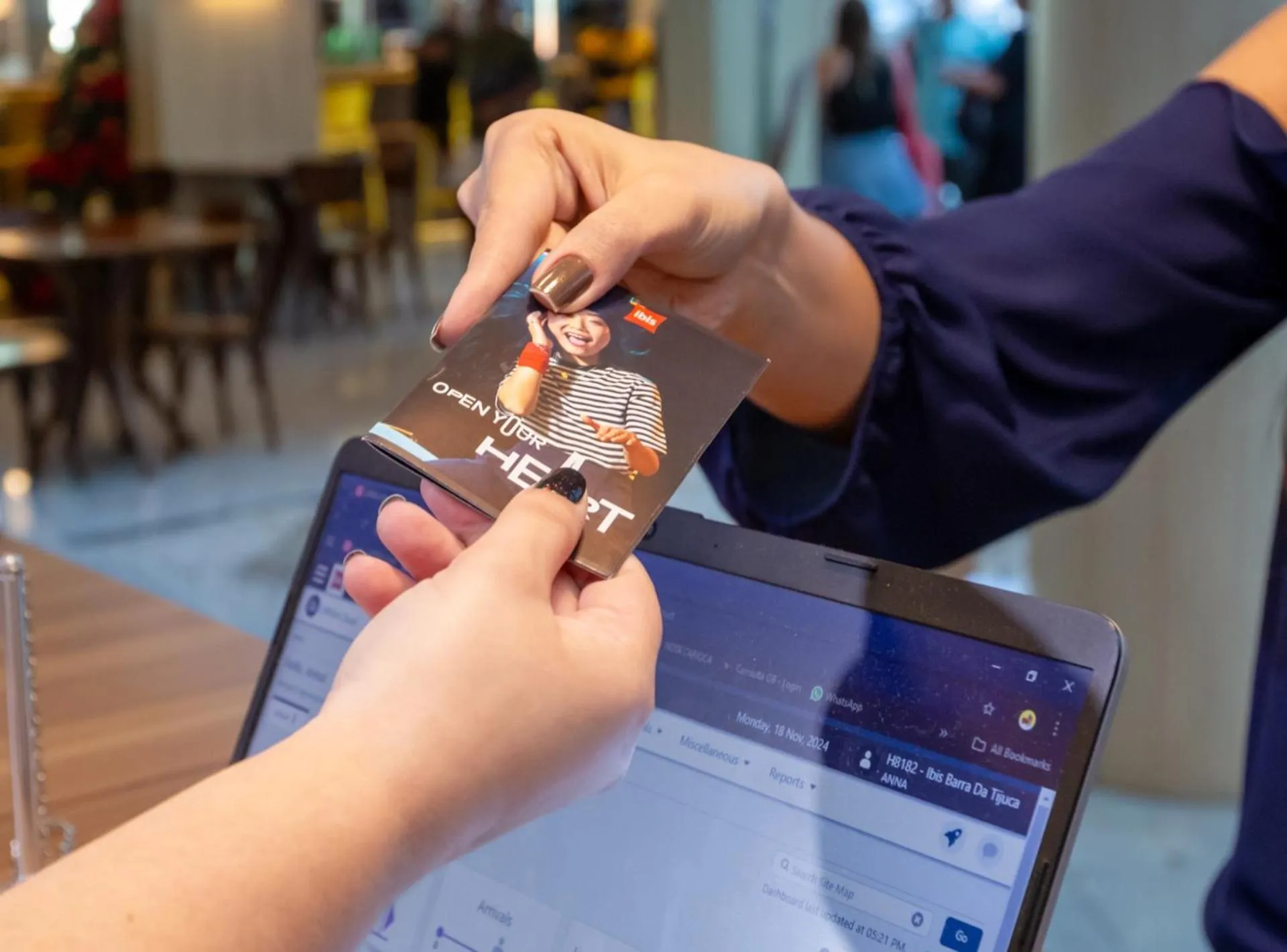 Lobby or reception in ibis Rio de Janeiro Barra da Tijuca
