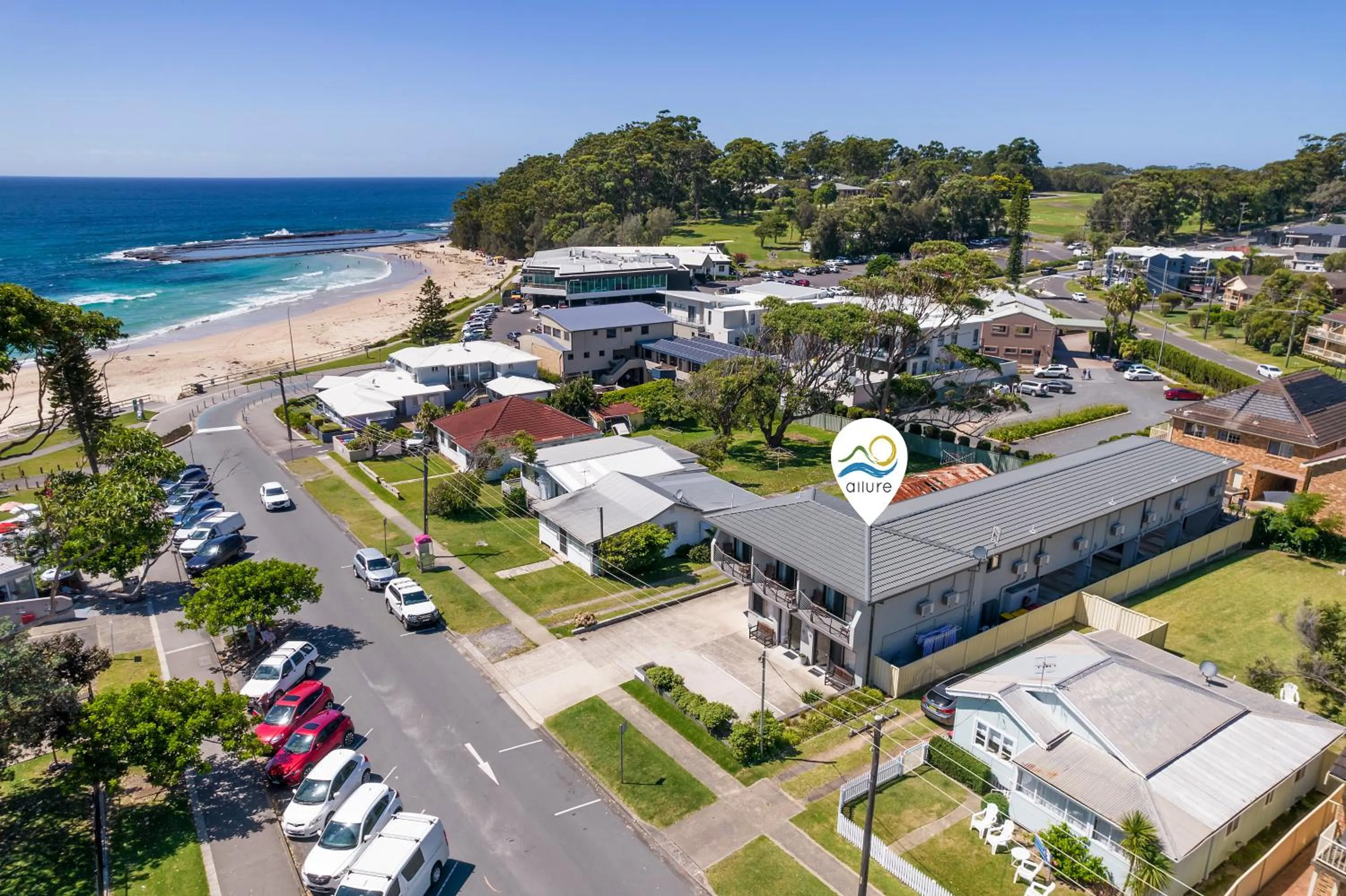 Property building in Allure On Ocean Motel - Mollymook Beach