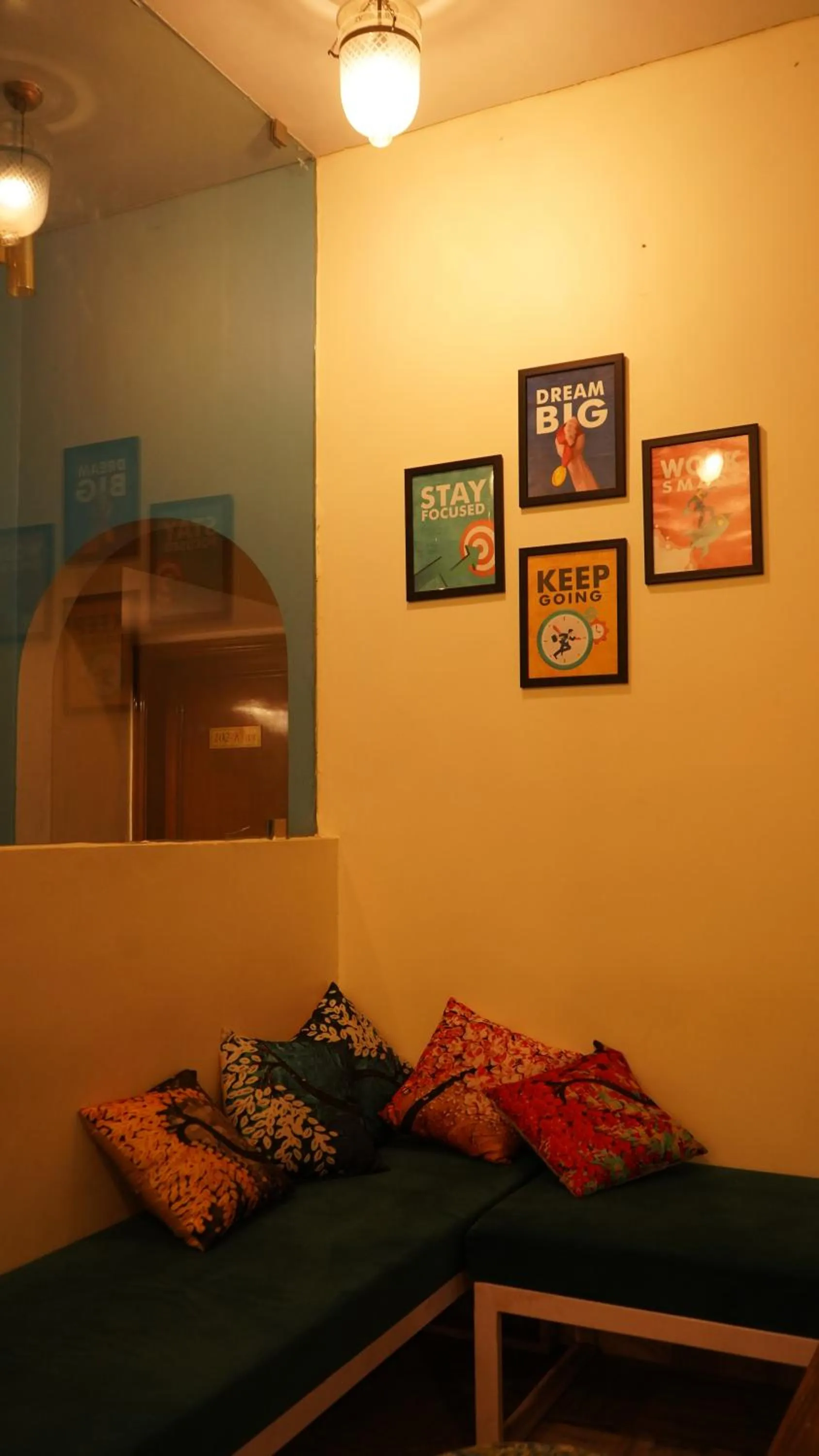 Living room in J Startup House, Jaipur - C Scheme
