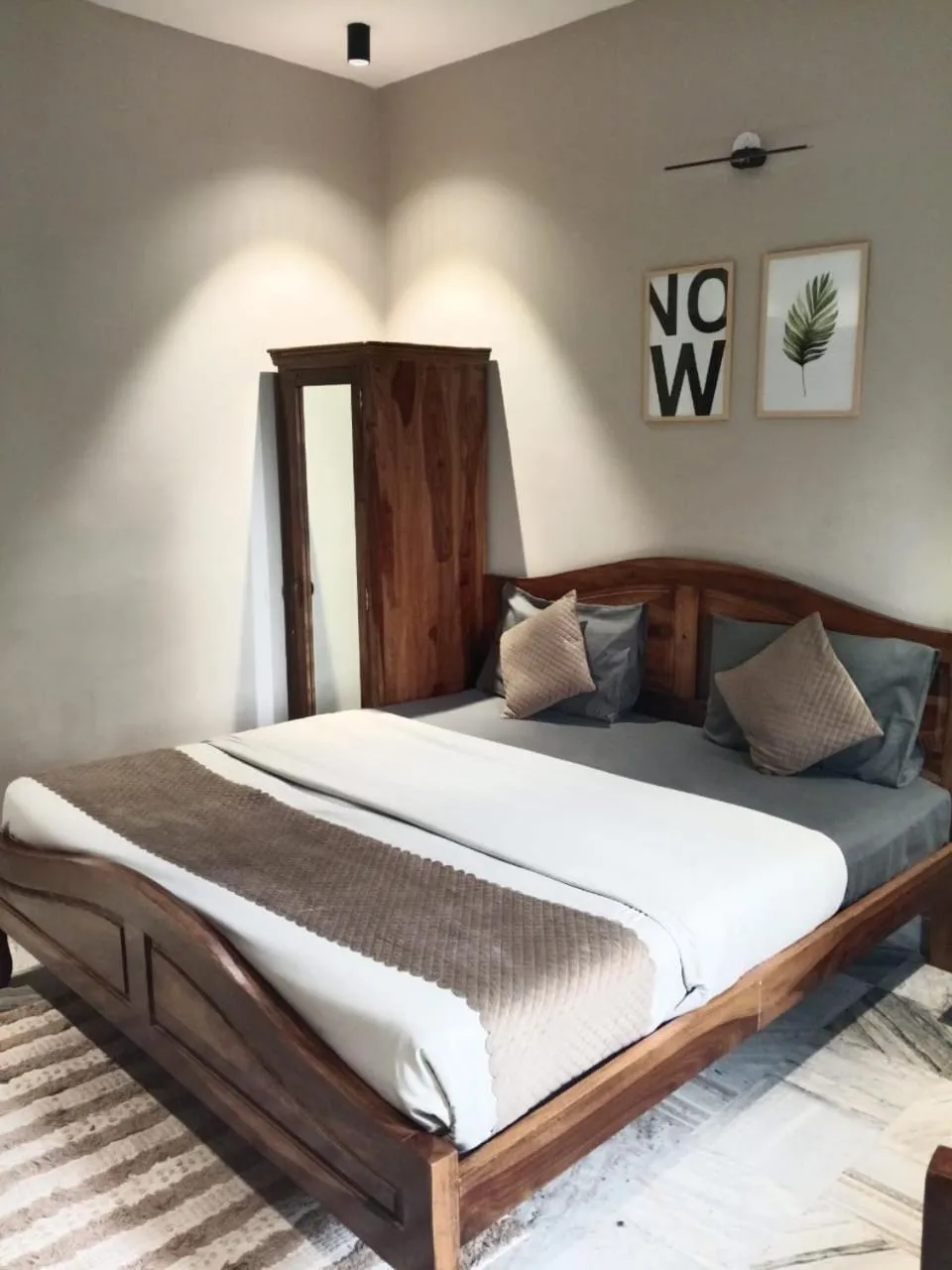 Bedroom, Bed in J Startup House, Jaipur - C Scheme