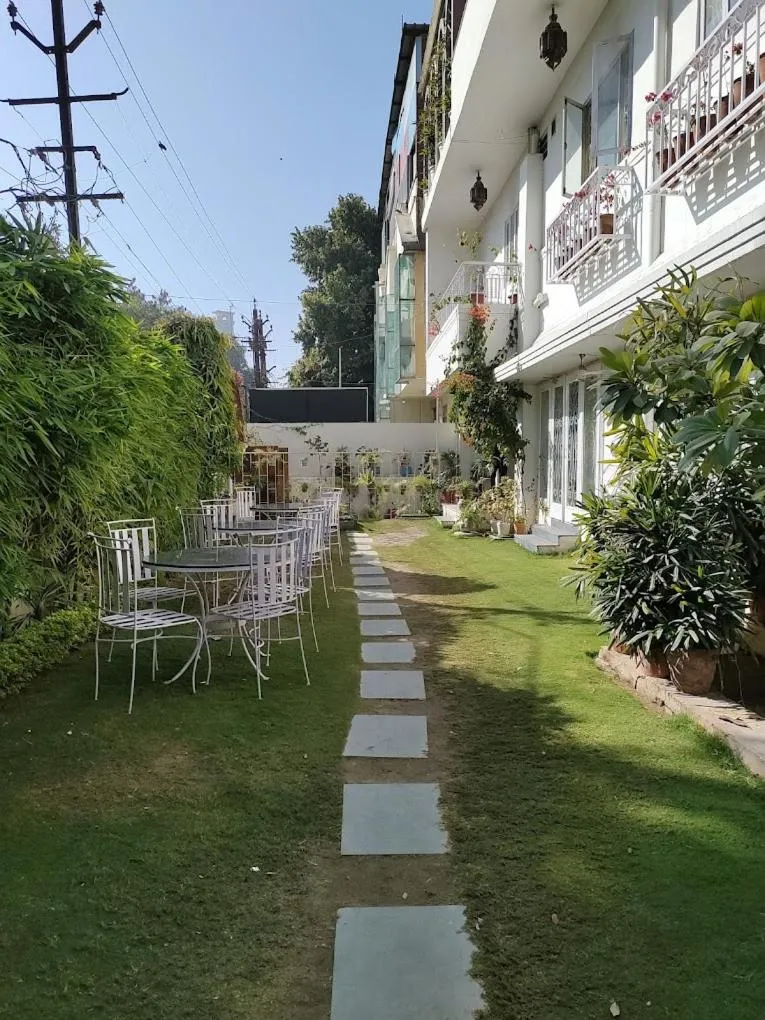 Garden view in J Startup House, Jaipur - C Scheme