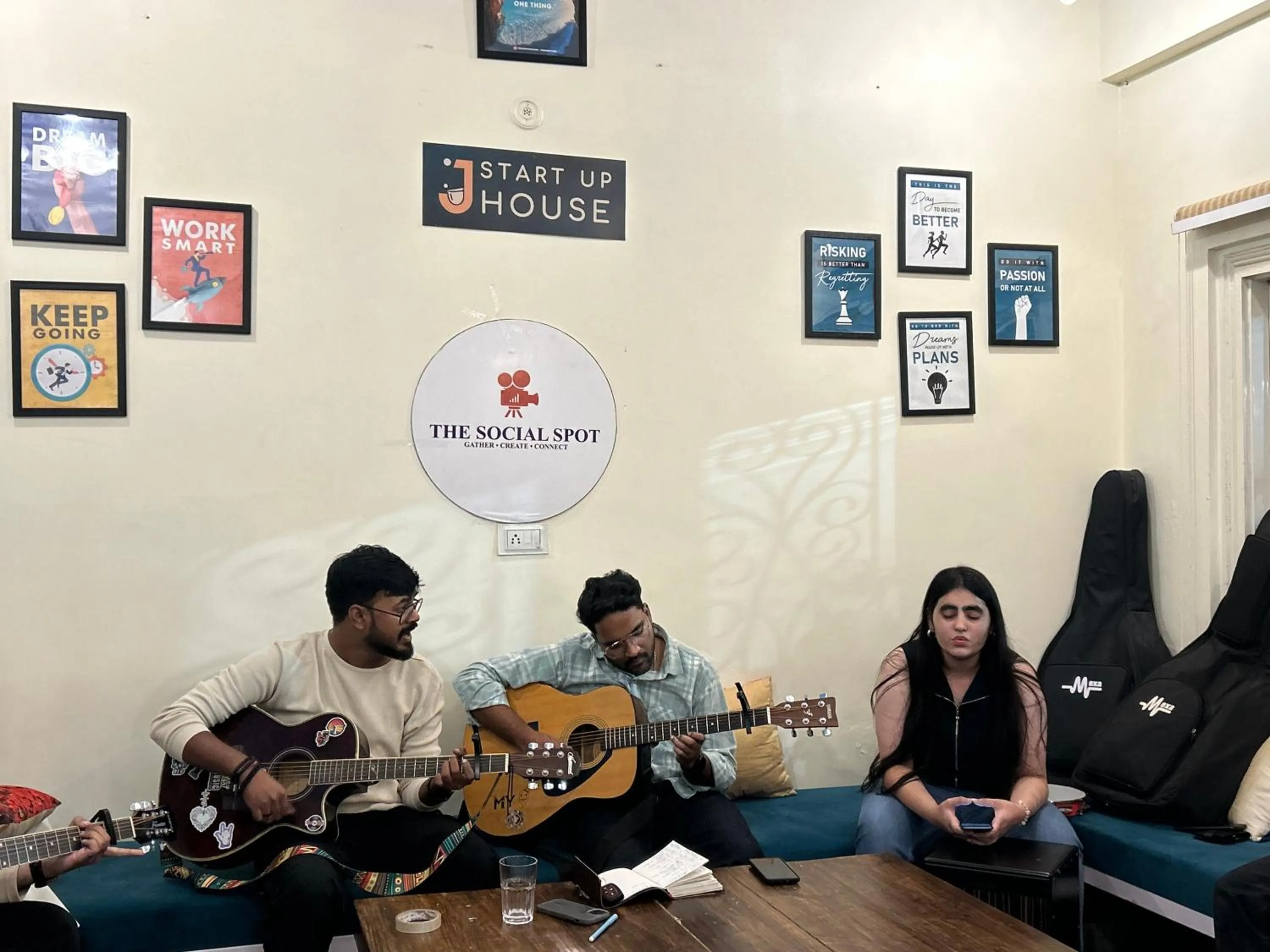 group of guests in J Startup House - Coliving & Coworking, Jaipur - C Scheme