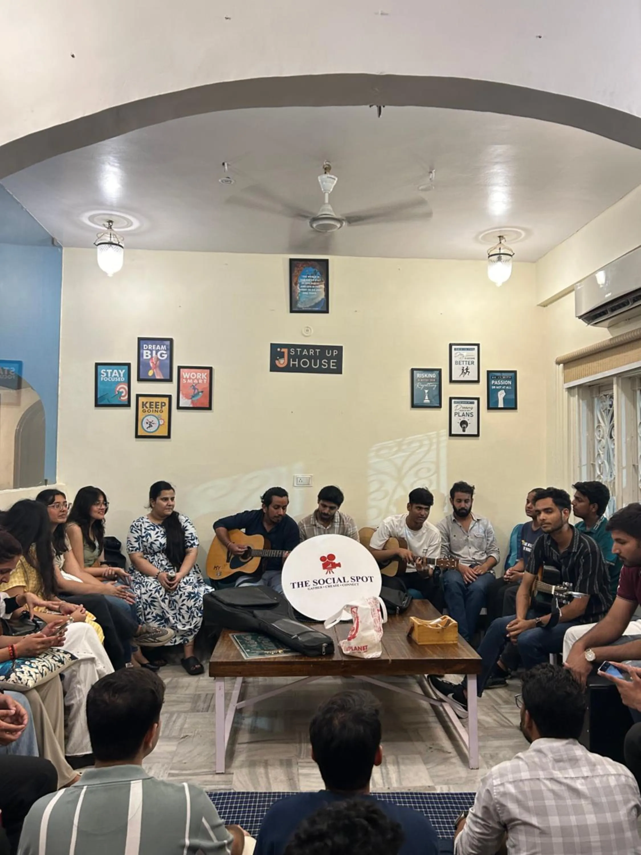 Evening entertainment in J Startup House, Jaipur - C Scheme
