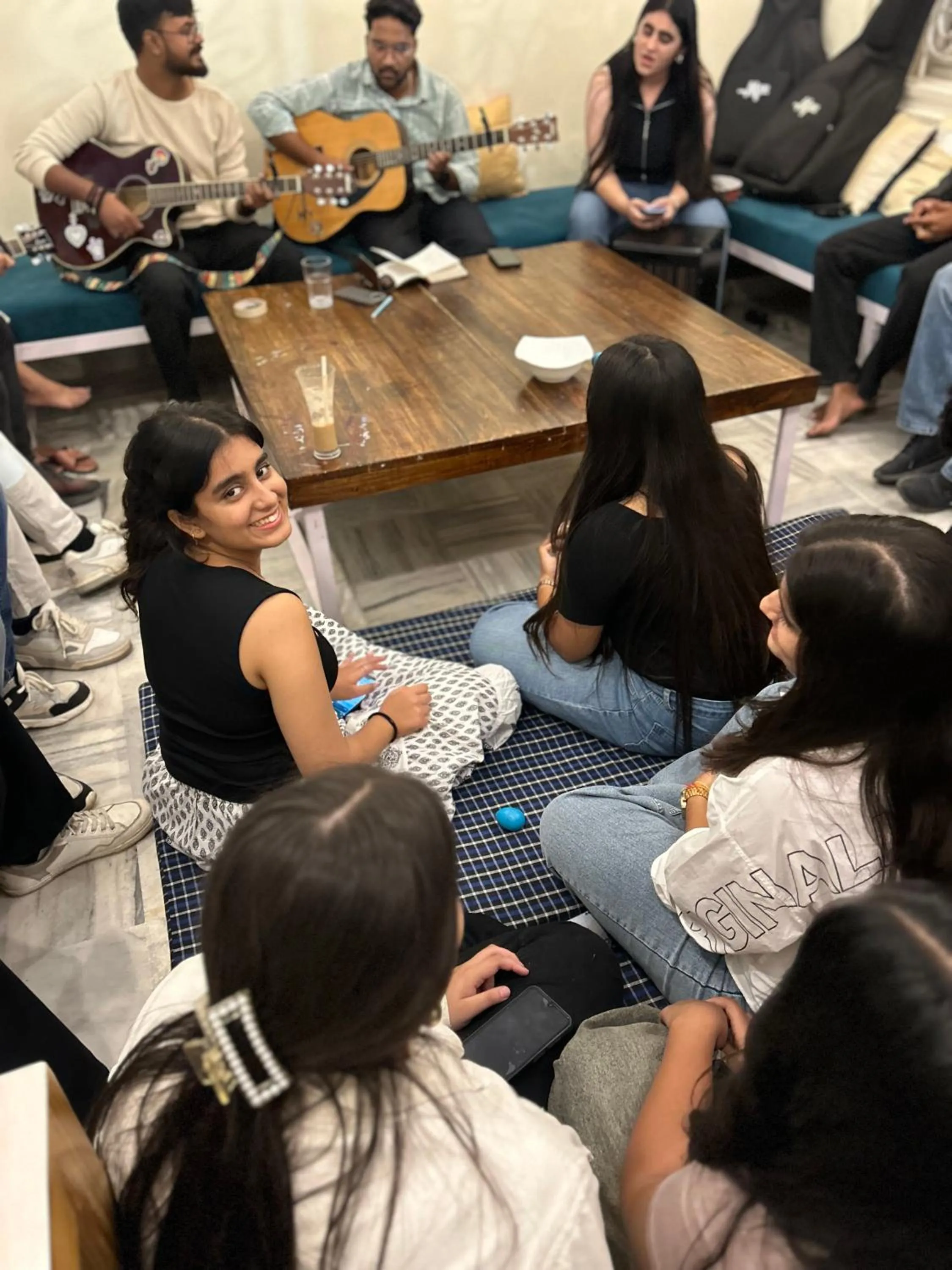 Living room in J Startup House - Coliving & Coworking, Jaipur - C Scheme