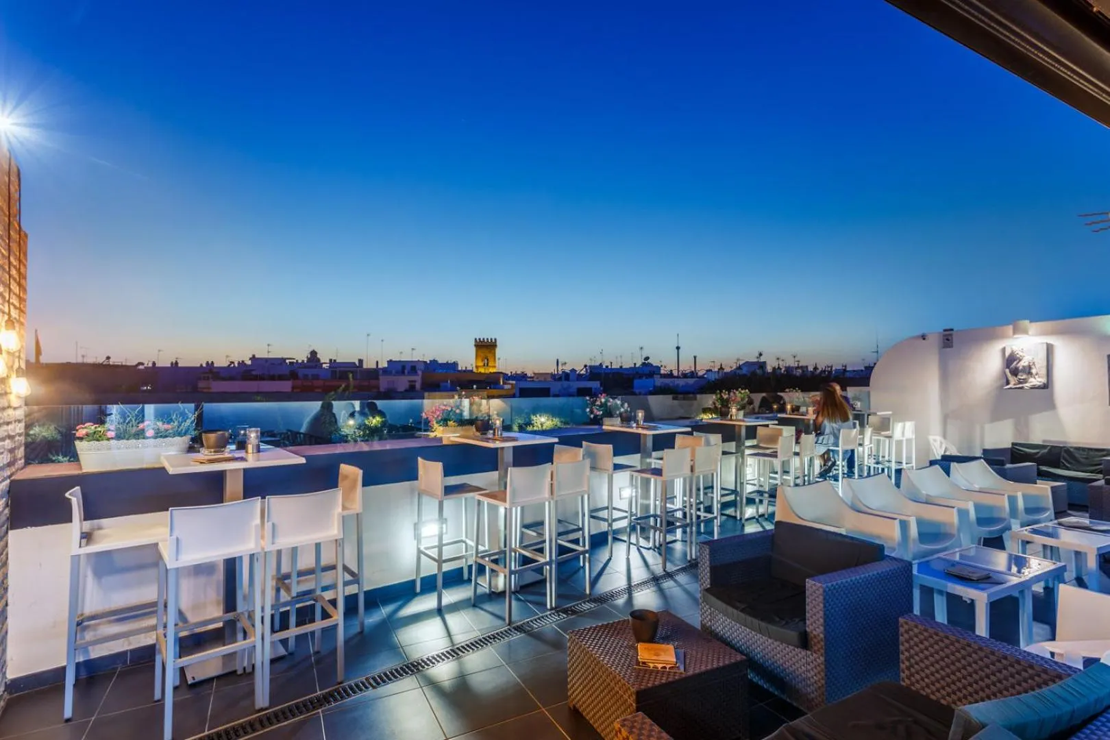 Lounge or bar in Patio de La Alameda