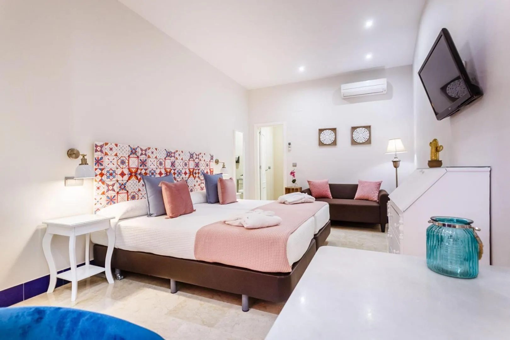 Bedroom, Bed in Patio de La Alameda