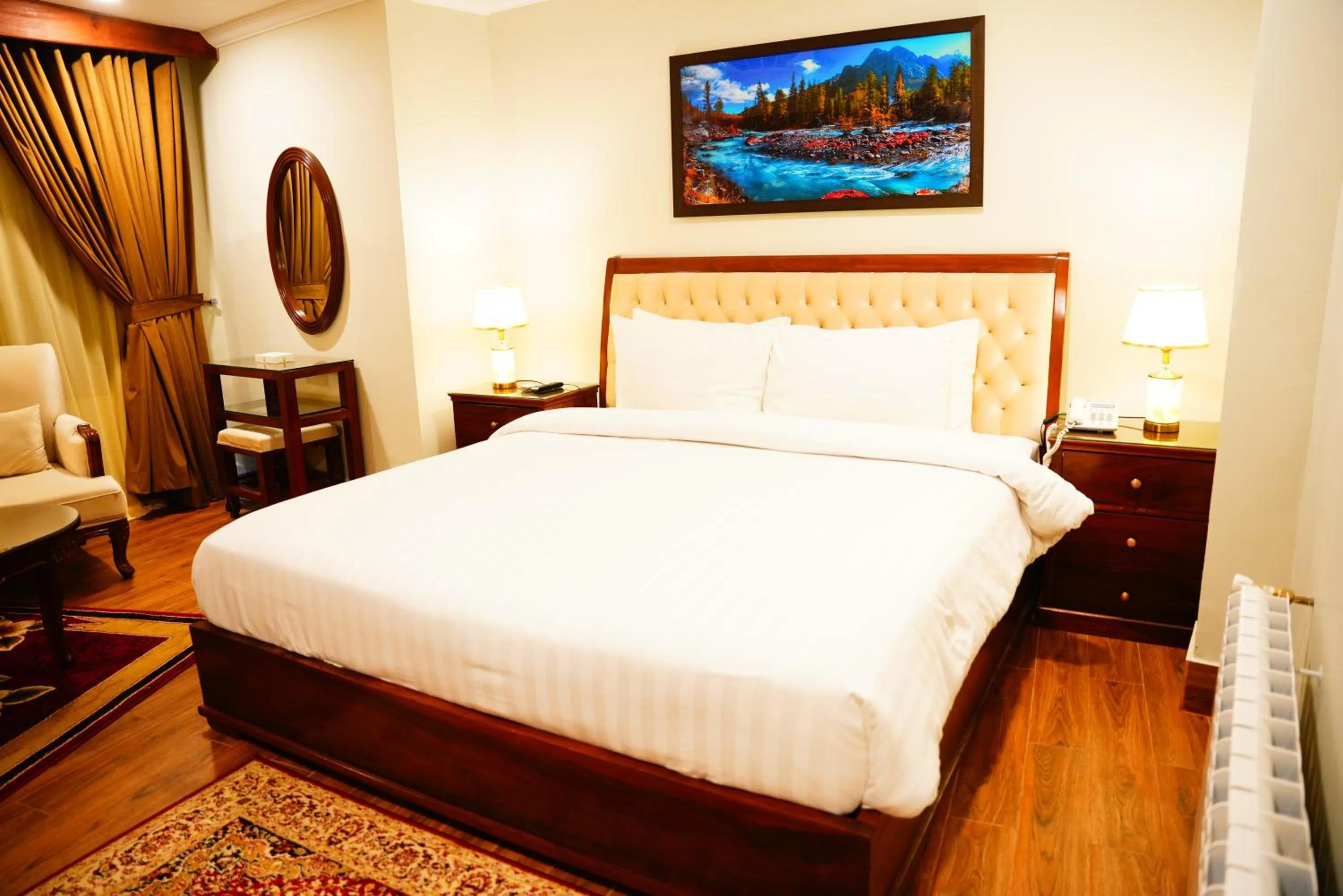 Bed in Khattak Lodges Murree