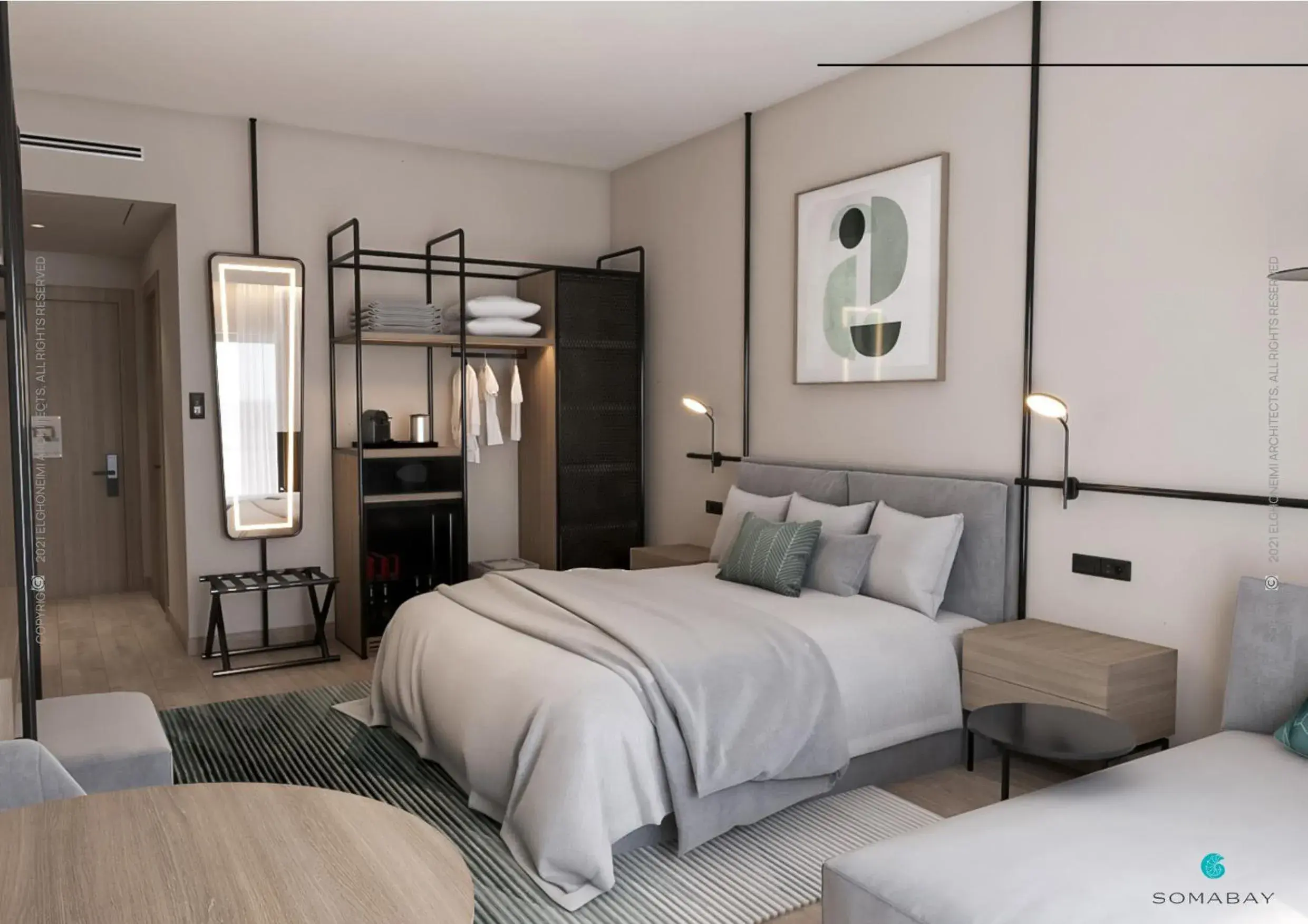 Standard Double or Twin Room with Garden View in The Kaktus Somabay Standard Double or Twin Room with Garden View in The Kaktus Somabay