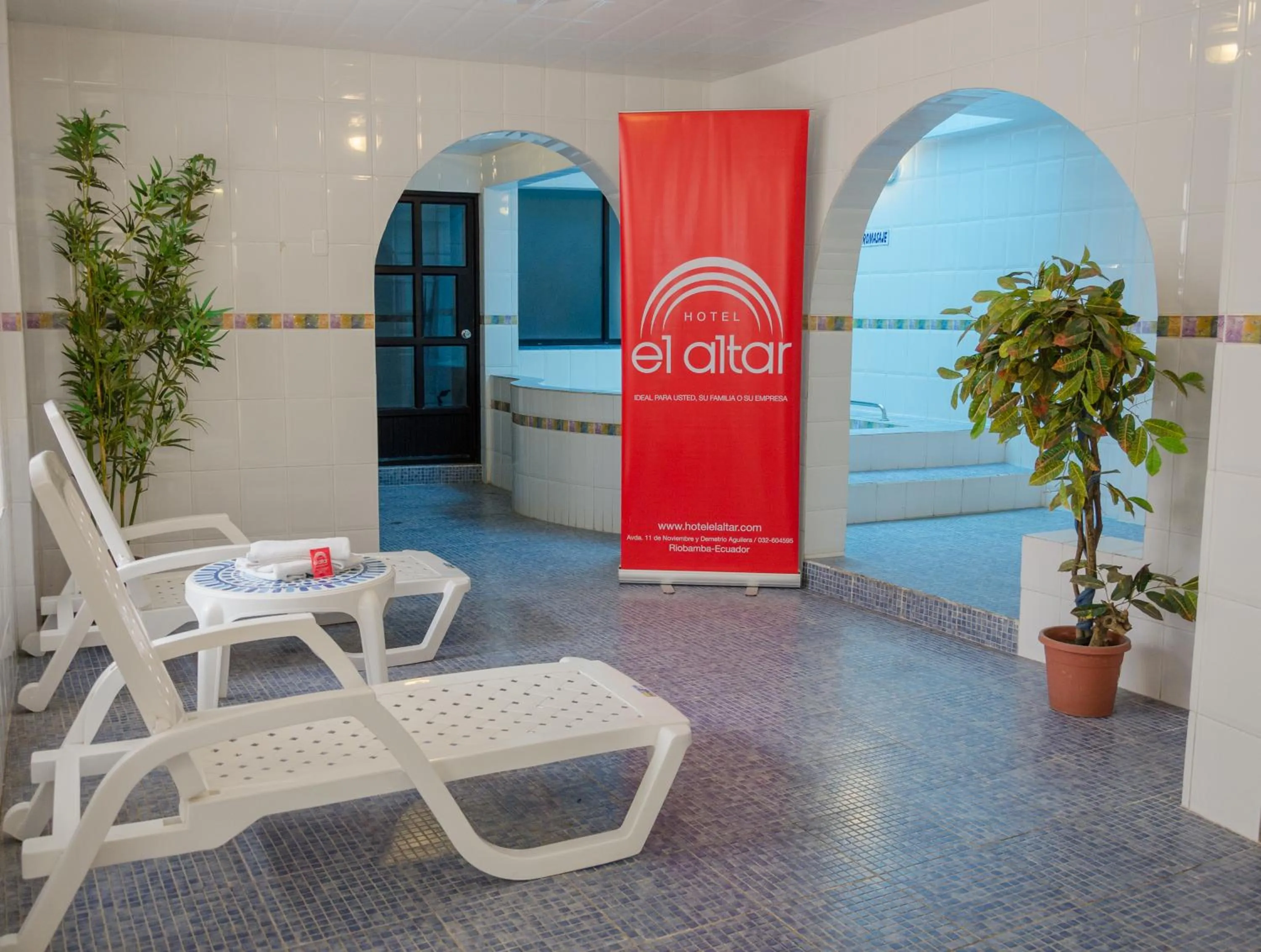 Spa and wellness centre/facilities in Hotel El Altar