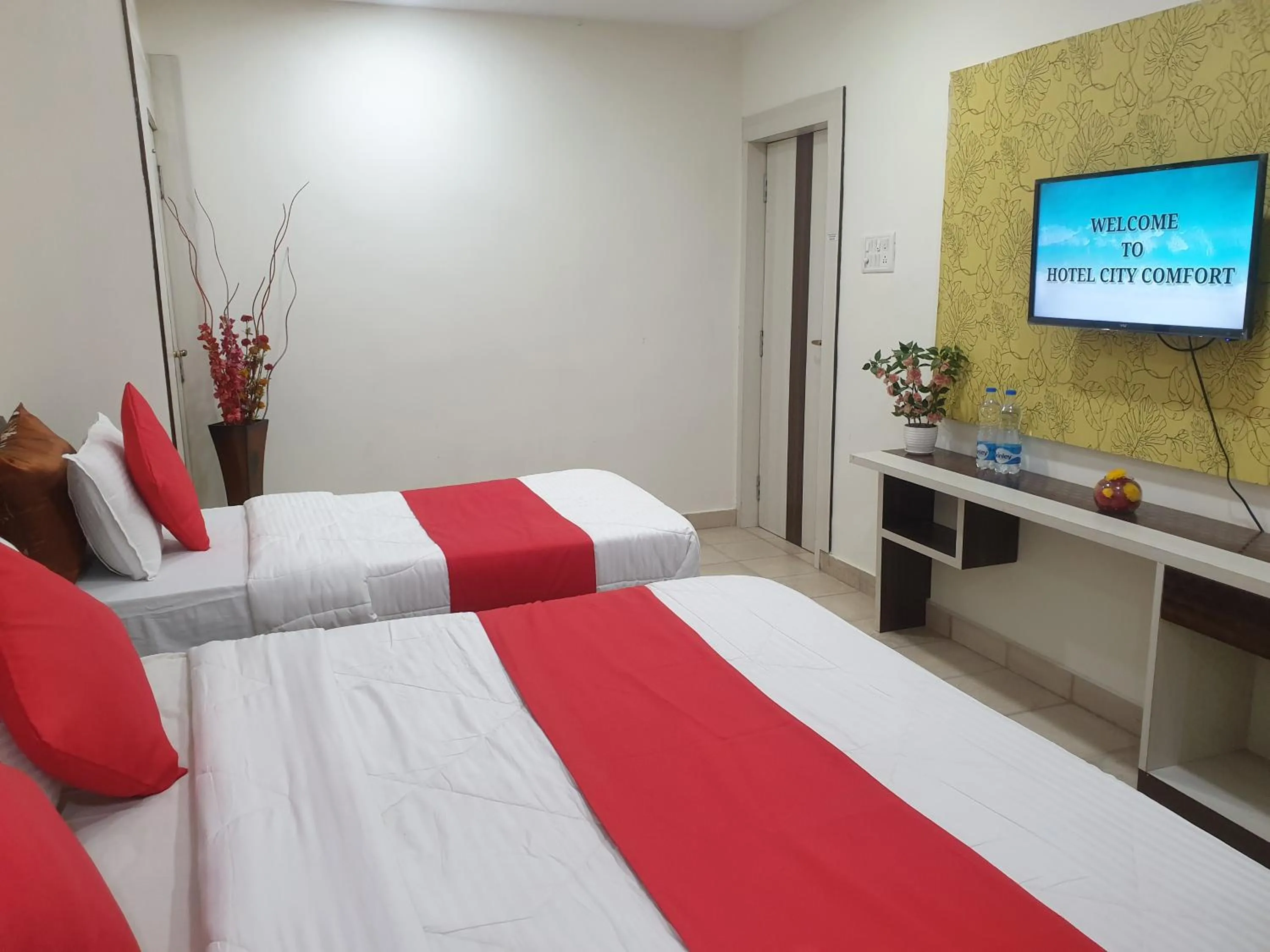 Bed in Hotel City Comfort