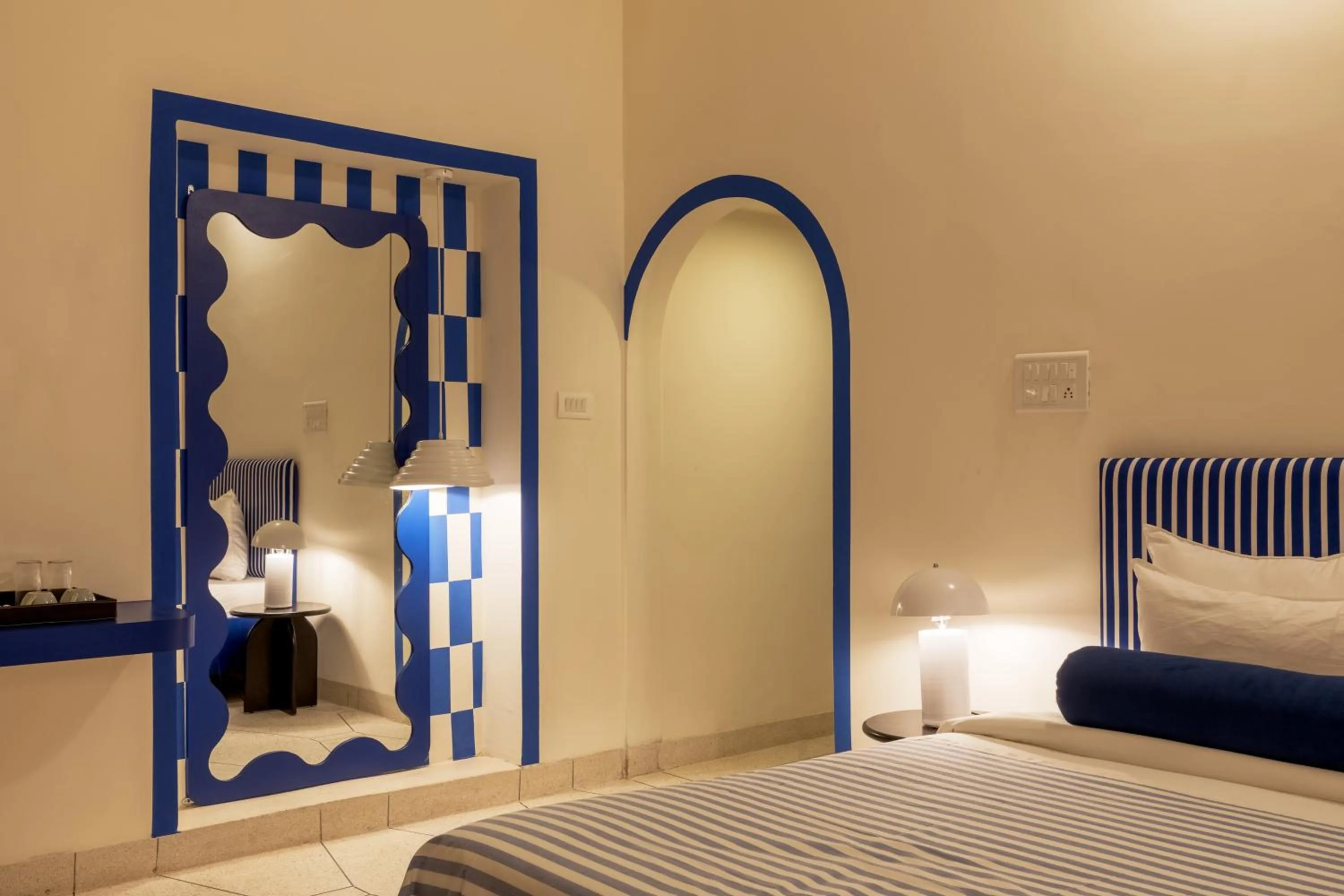 Bed in Namli Haus, Jaipur