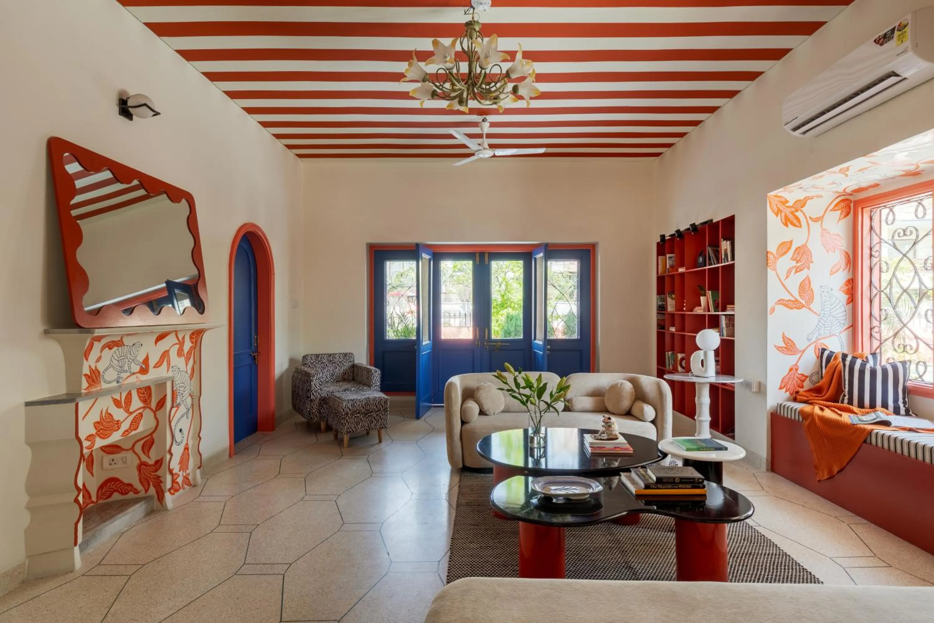 Living room in Namli Haus, Jaipur