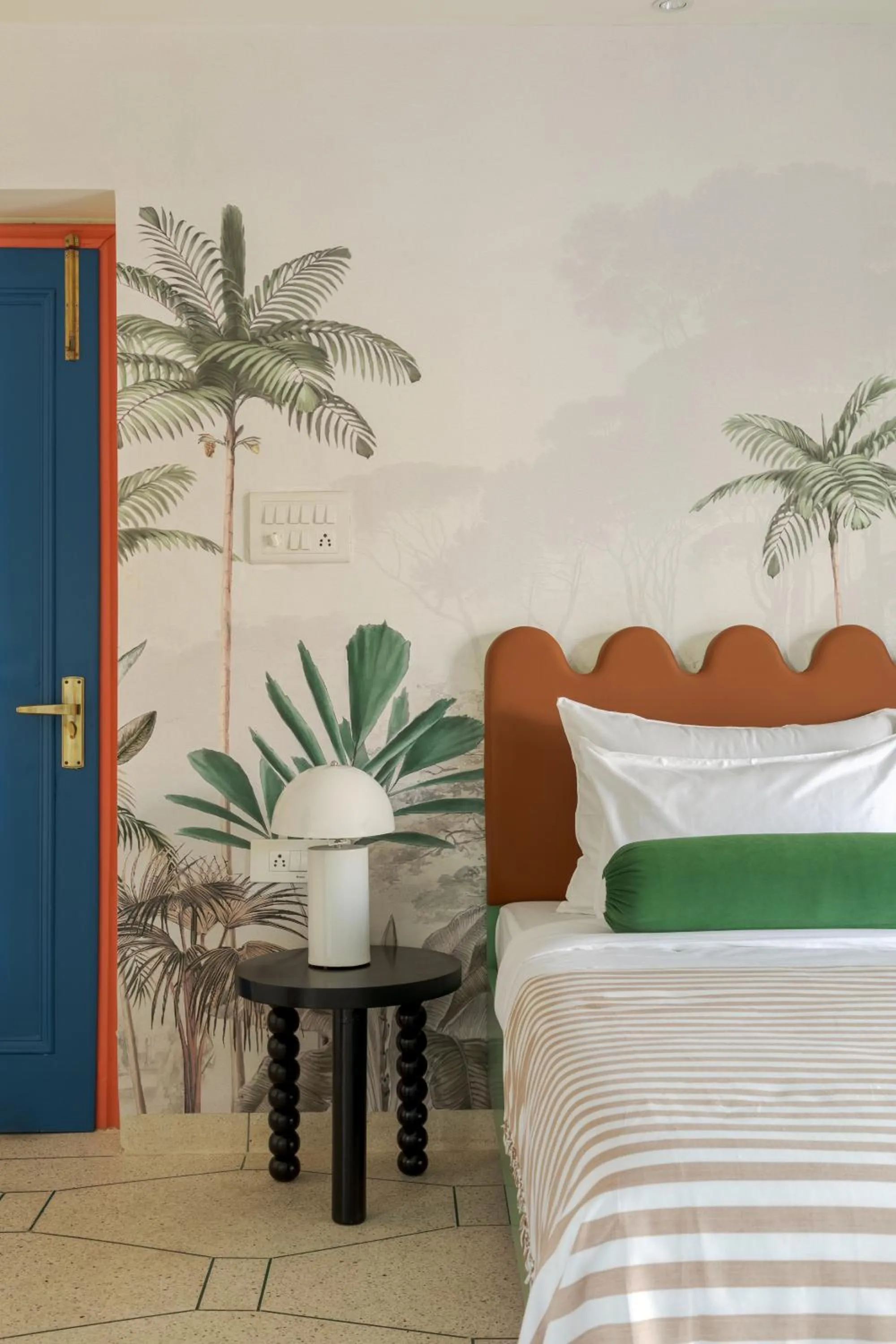 Bed in Namli Haus, Jaipur