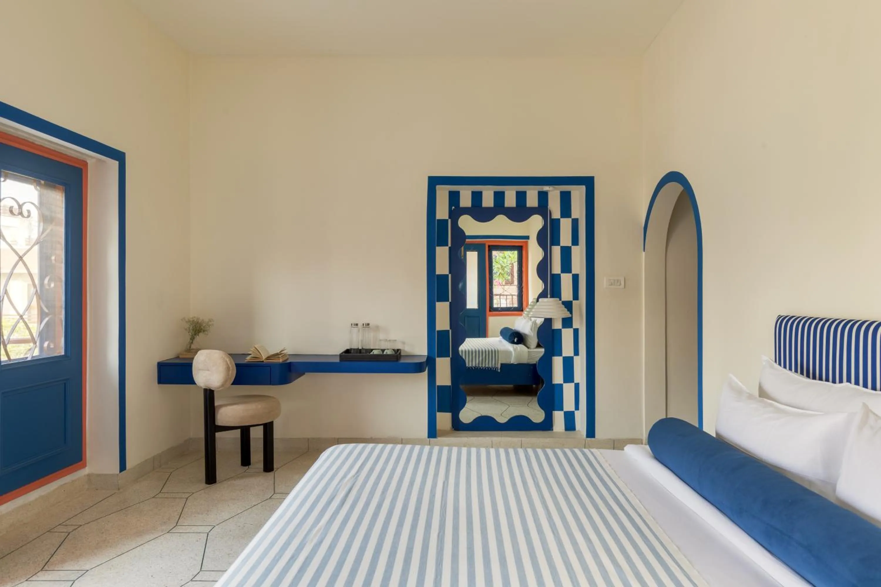 Bed in Namli Haus, Jaipur