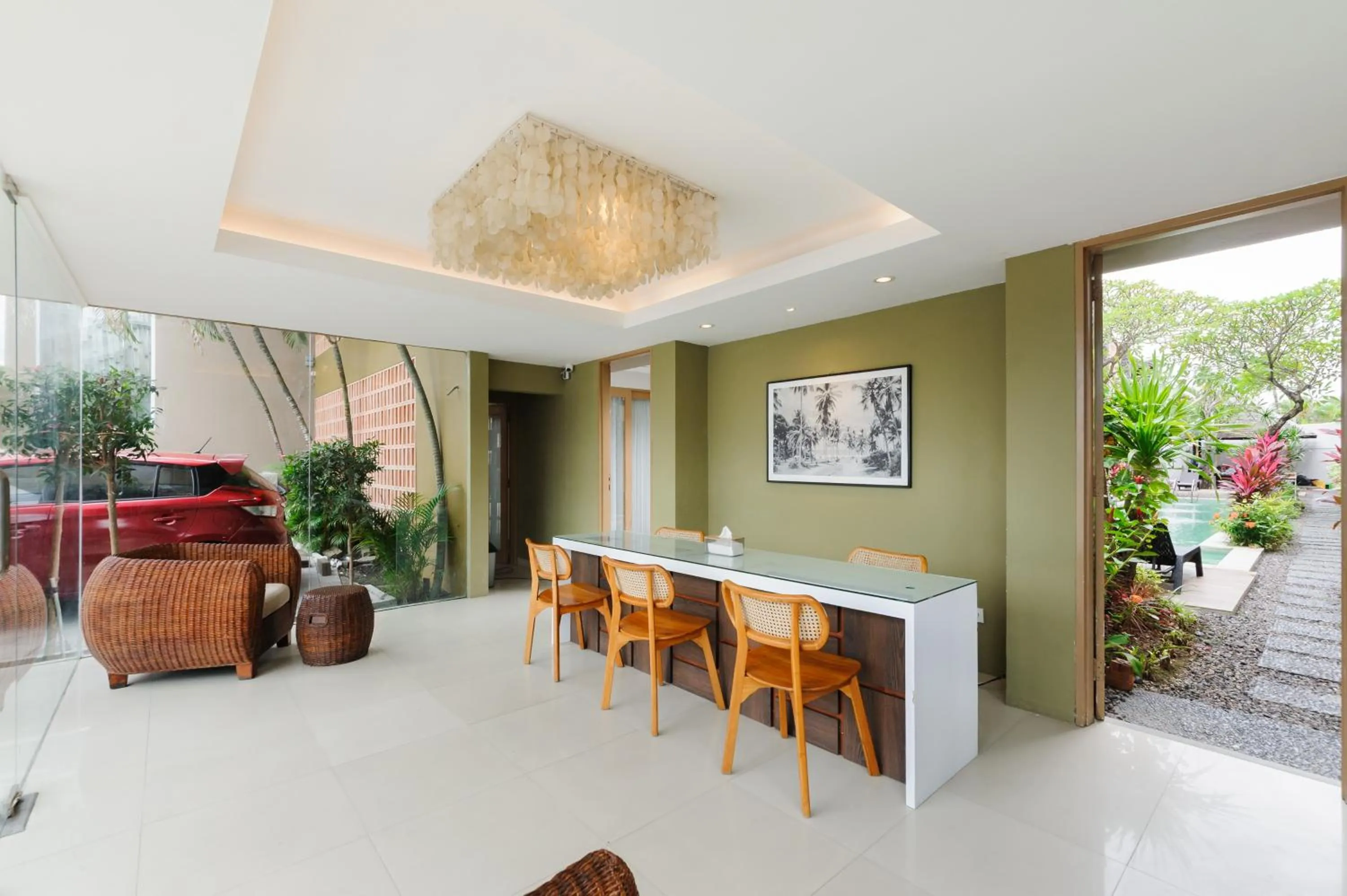 Lobby or reception in Sans Vibes Astana Residence Seminyak